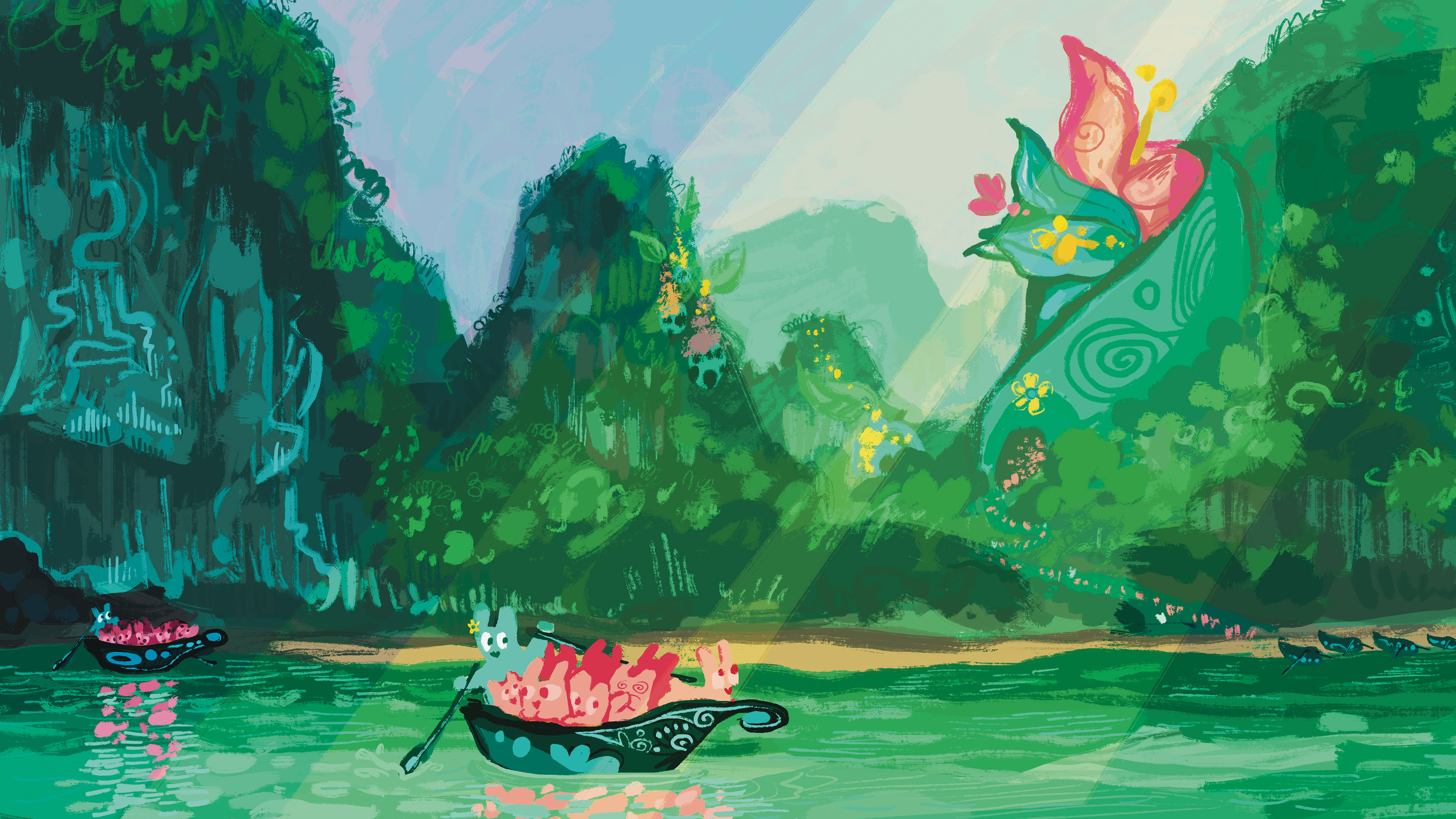 Pink Bunny Tourism, 2025, Digital