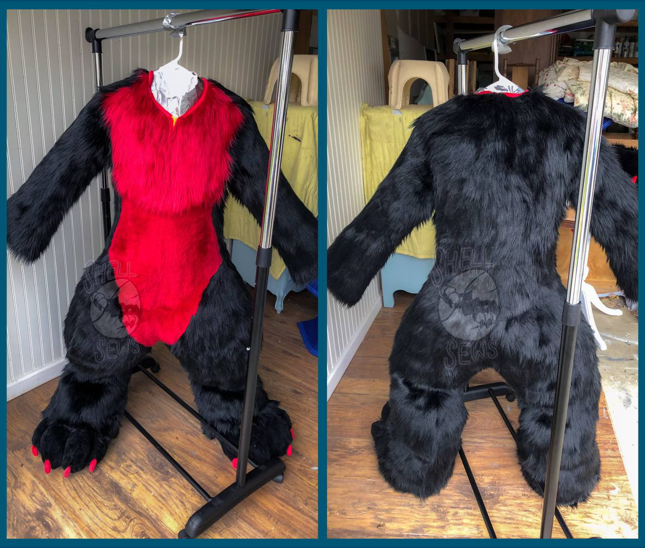 Lucifer Digitigrade Bodysuit