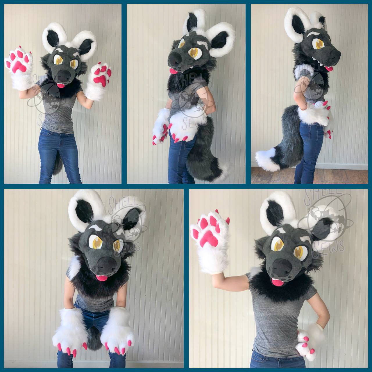 African Wild Dog Premade