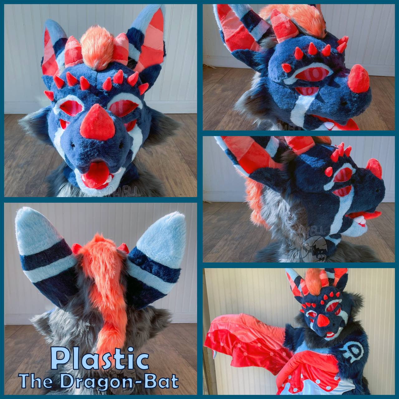 Plastic the Dragon-Bat