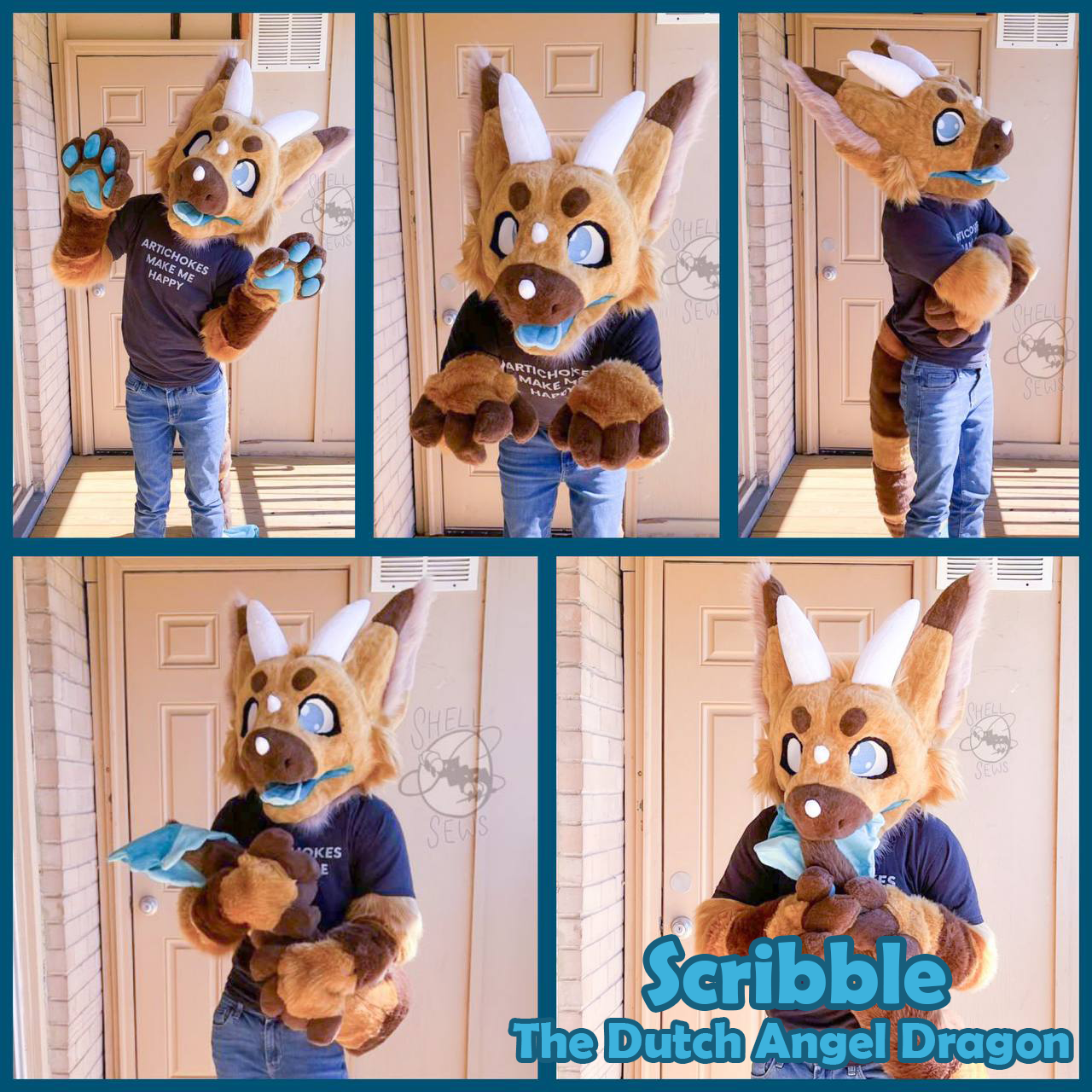 Scribble The Dutch Angel Dragon