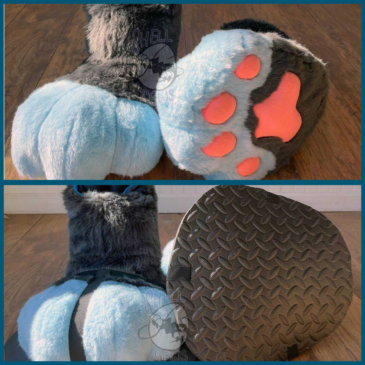 Plastic Feetpaws