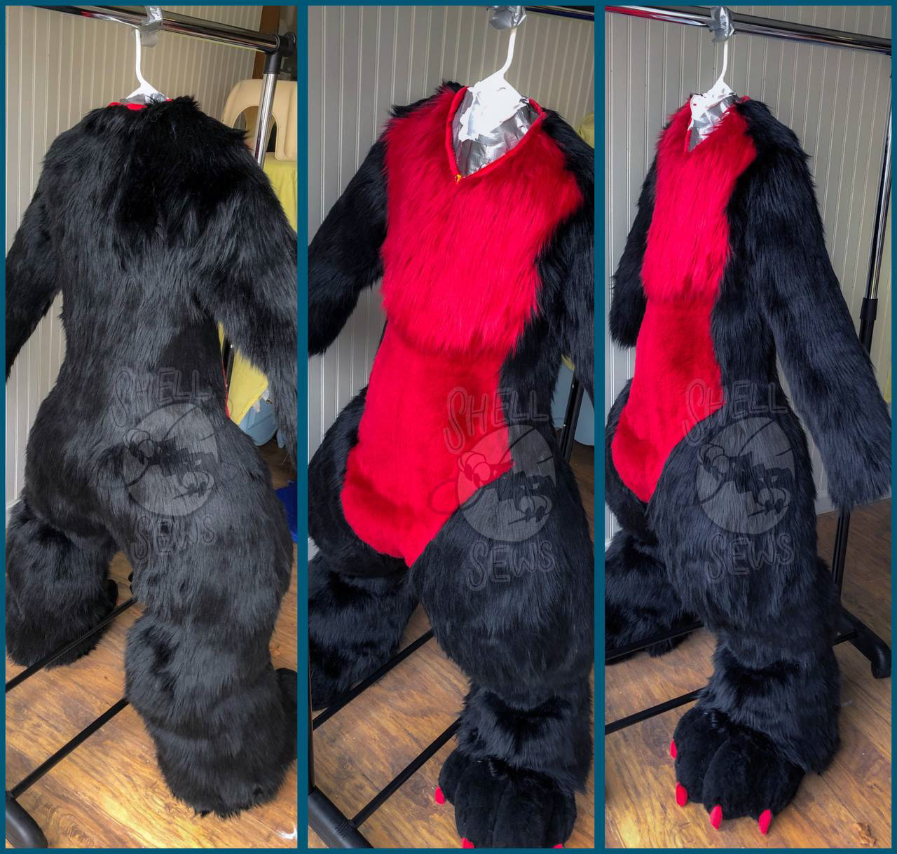 Lucifer Digitigrade Bodysuit
