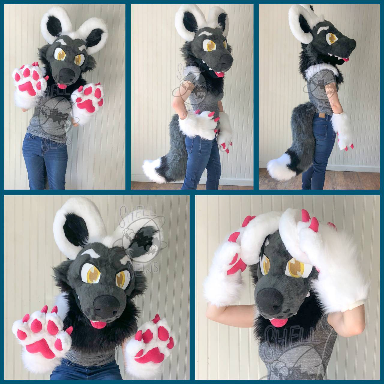 African Wild Dog Premade