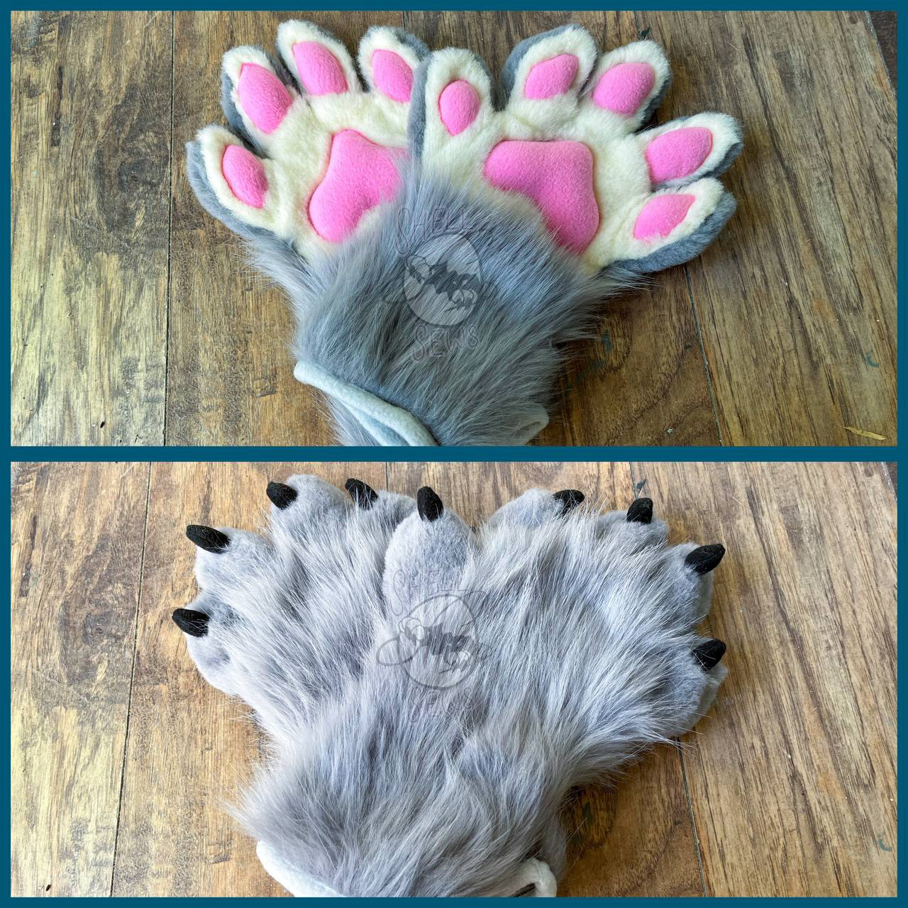 Wolf Handpaws