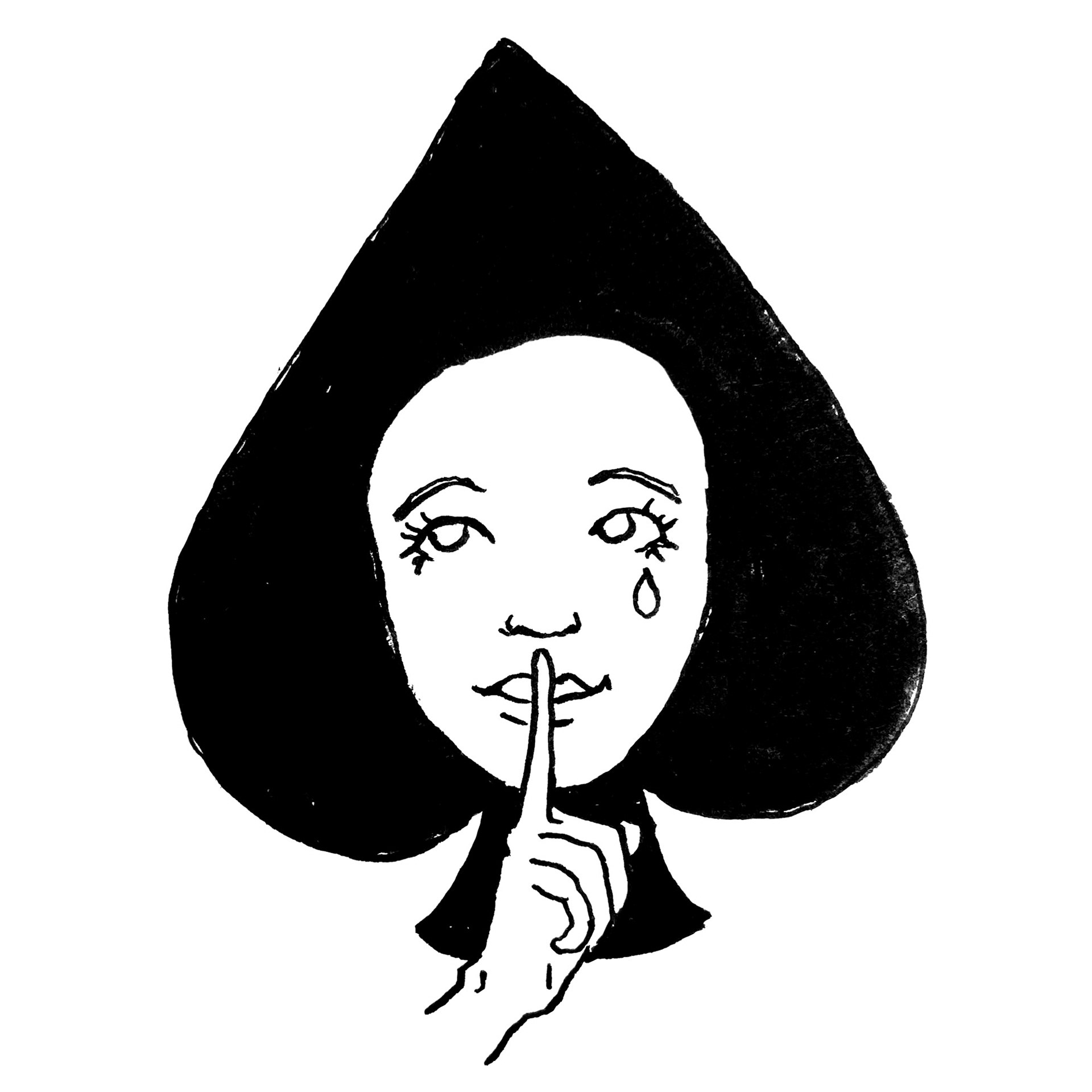 Queen of Spades - Ink