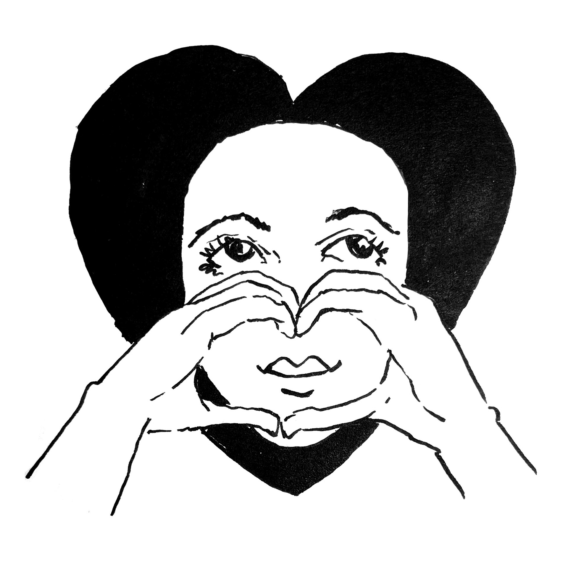 Queen of Hearts - Ink
