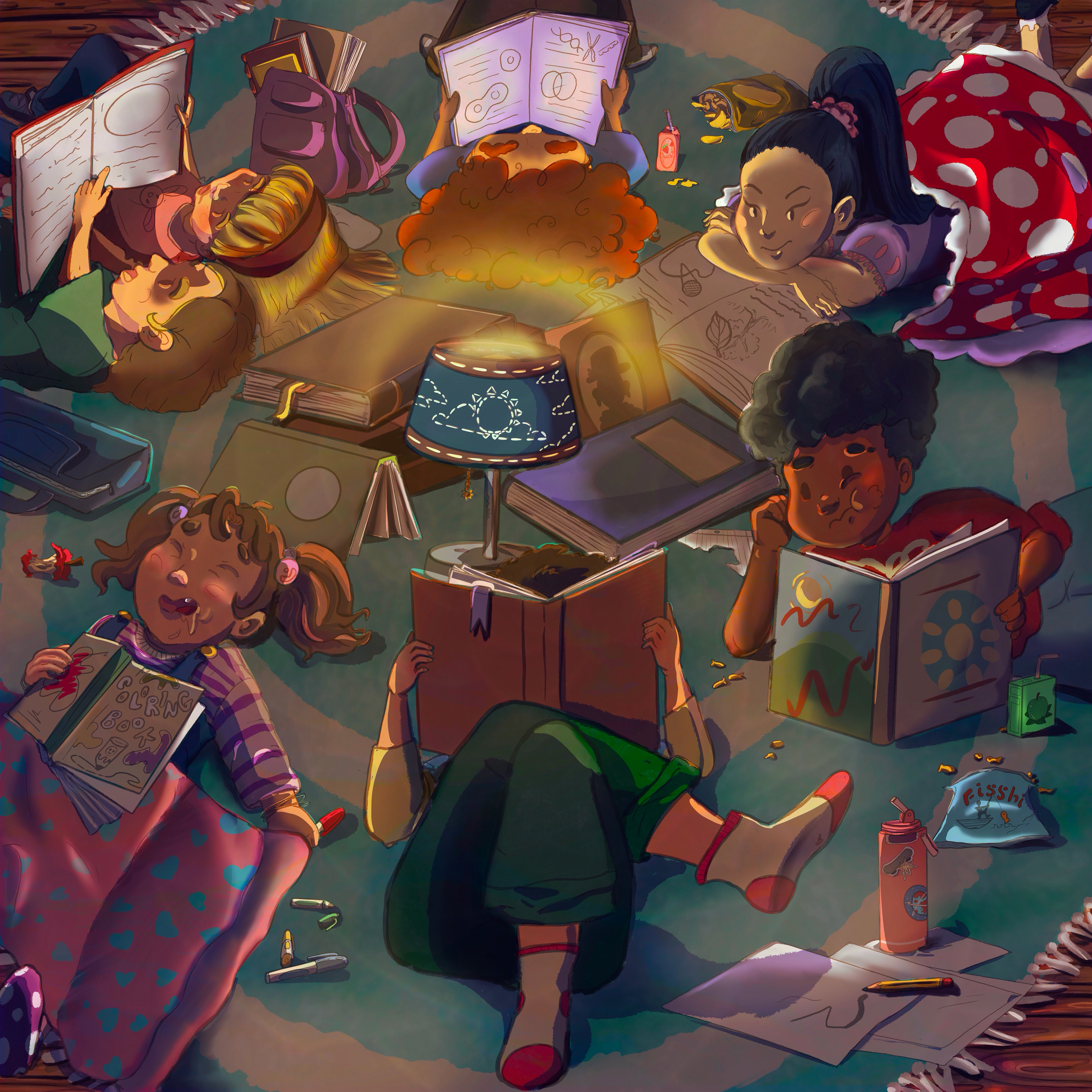 "Reading Hour - Lights On" 7.1.2025, Digital