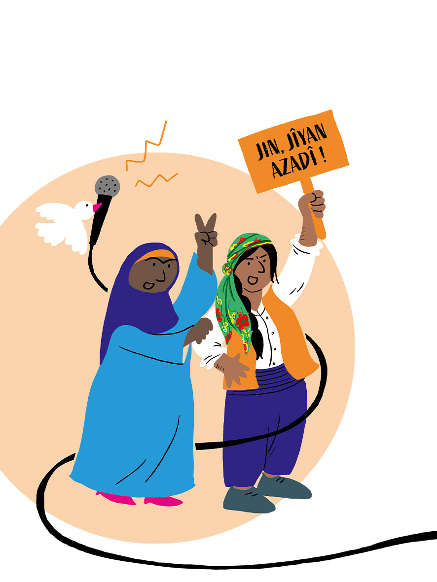 Radio machen für Feminismus und Solidarität