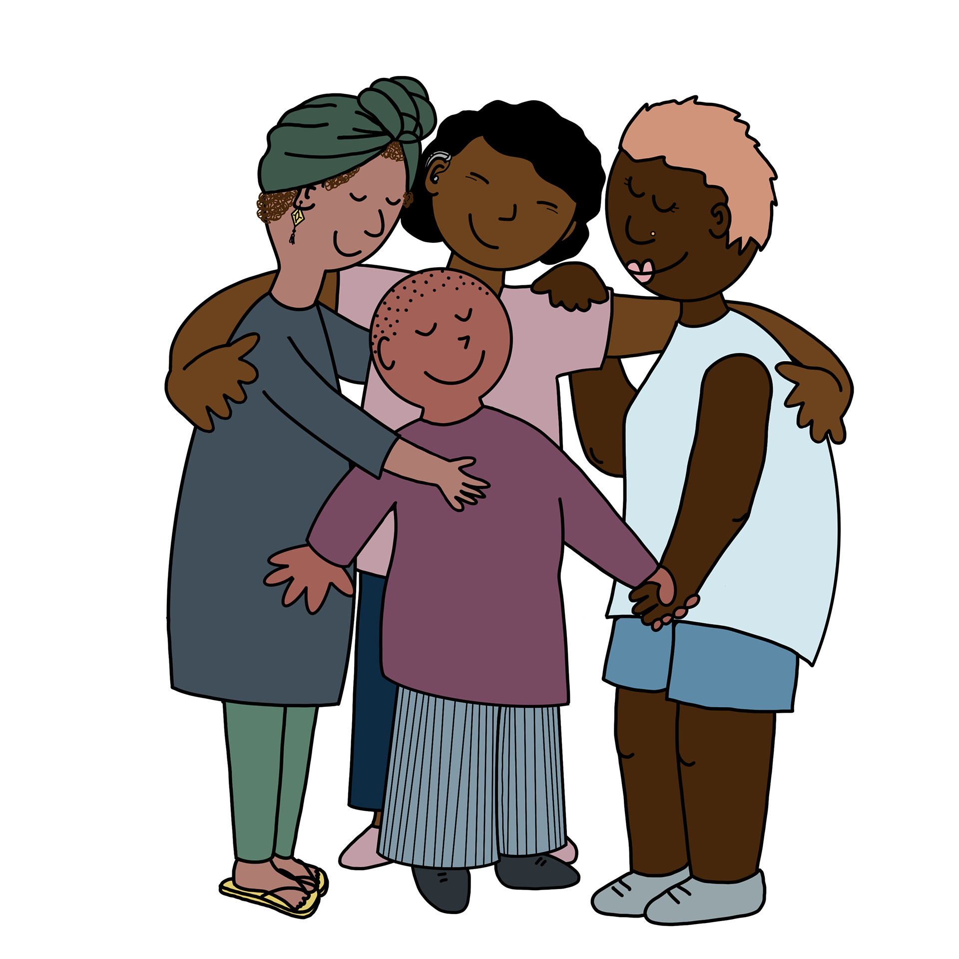 Empowerment, intersektionaler Feminismus, Selbst-Stärkung, Antidiskriminierung, Selbst-Hilfe, Gruppe