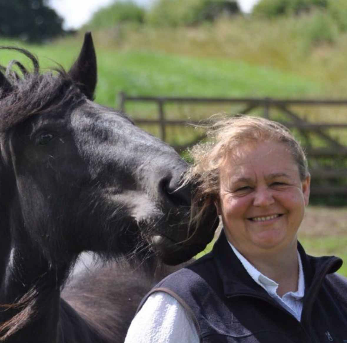 Dr Doris Kleffken-Wiederhold with_Dales_Pony