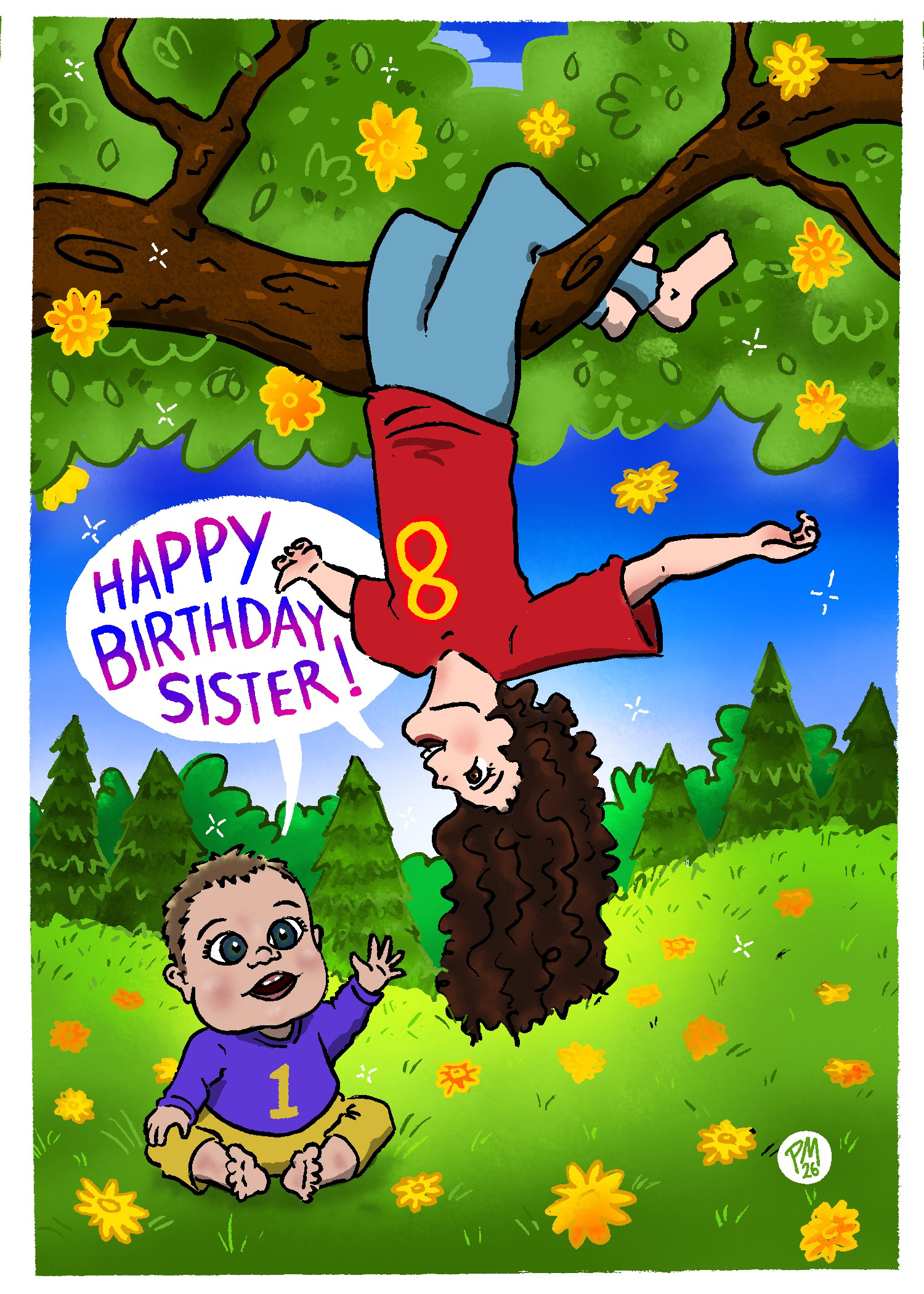 Sisters Birthday