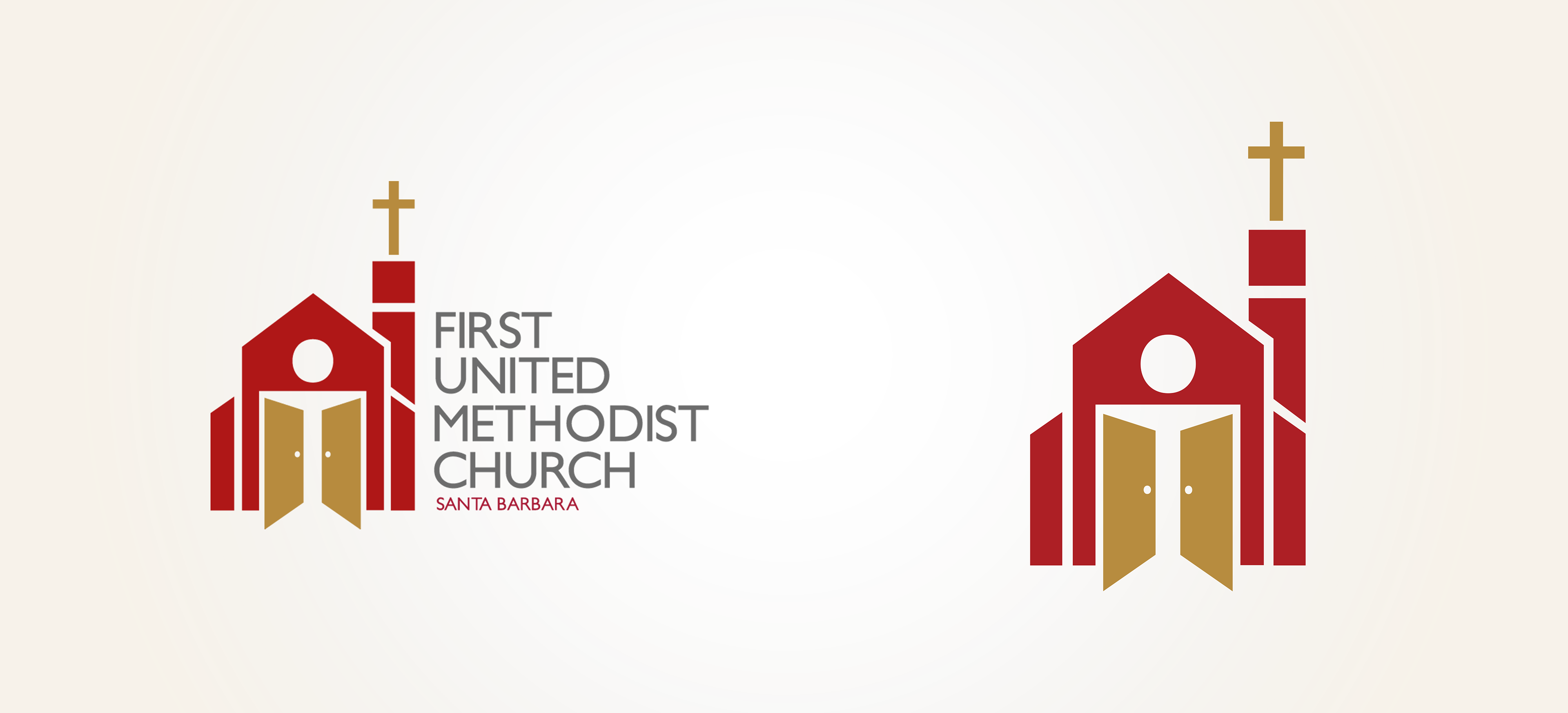First United Methodist Church Santa Barbara Logo Design