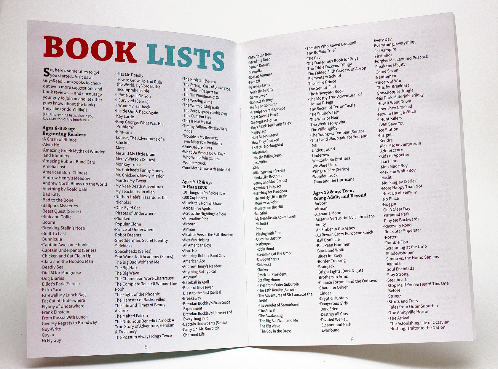 Get thee to the library! (or bookstore)