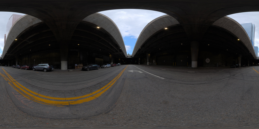 360 HDRI with backplates grand lower Cloud
