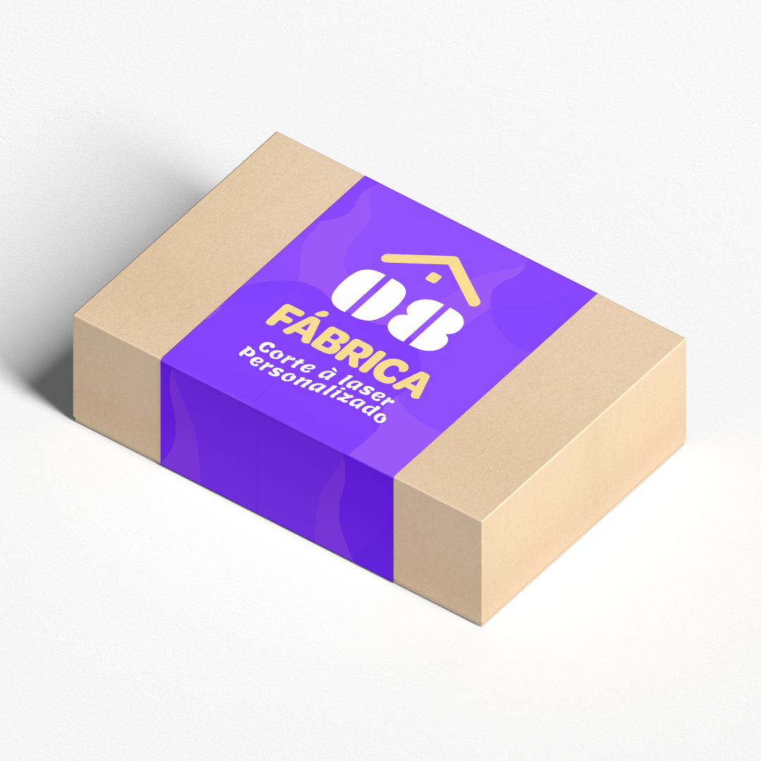 Faixa para caixa personalizada