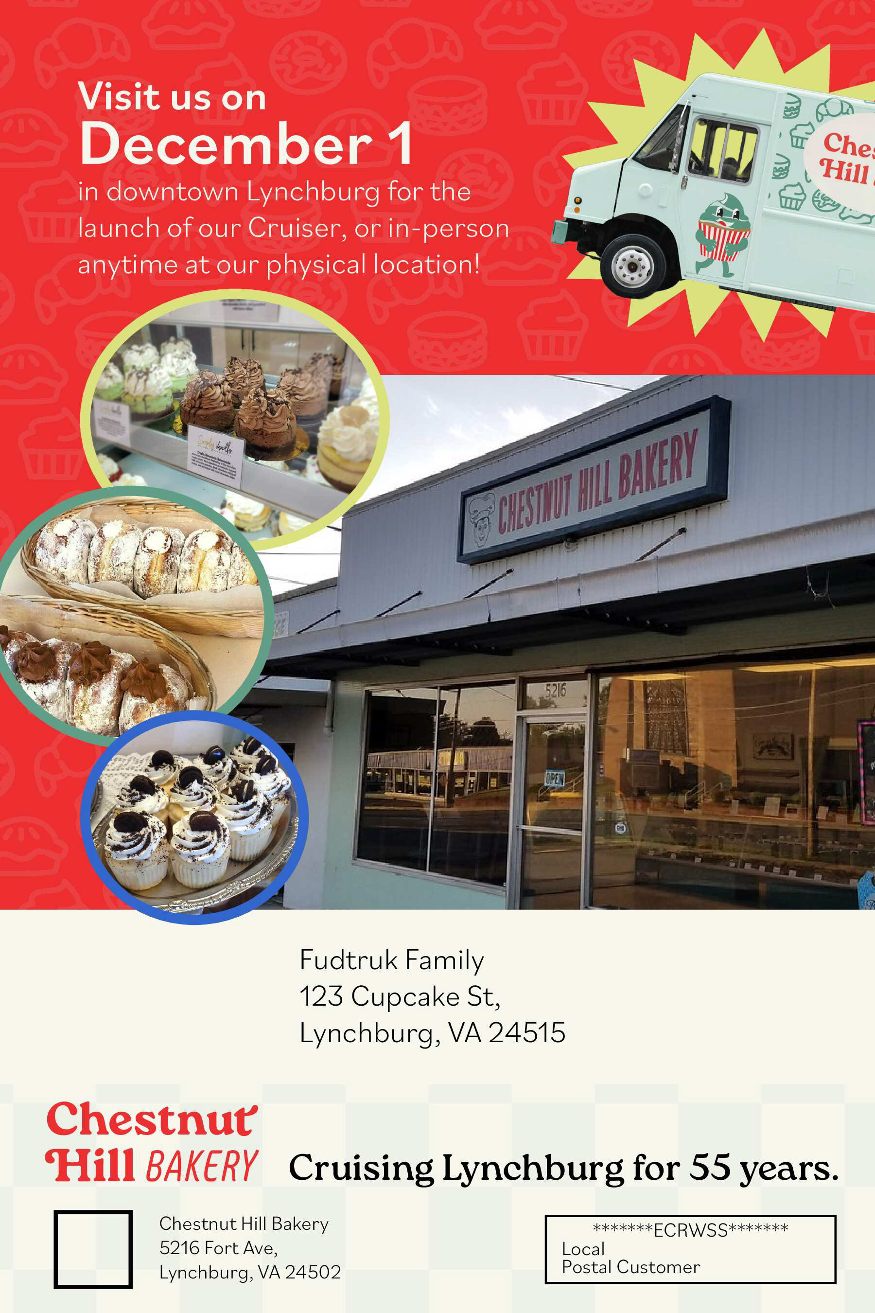 Chestnut Hill Bakery Red Mailer (BACK) - Collaborative Effort