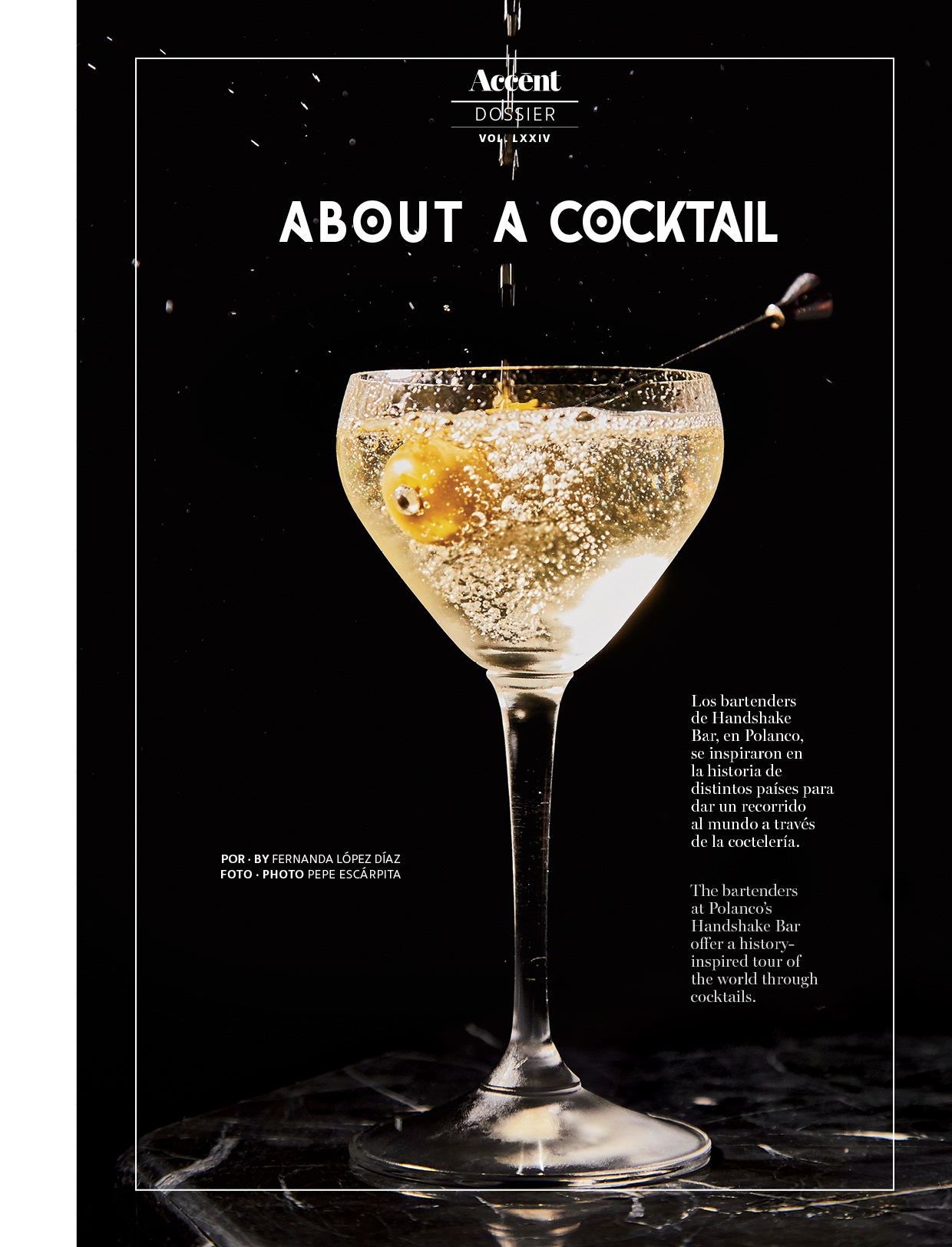 Accent N°74 About a cocktail