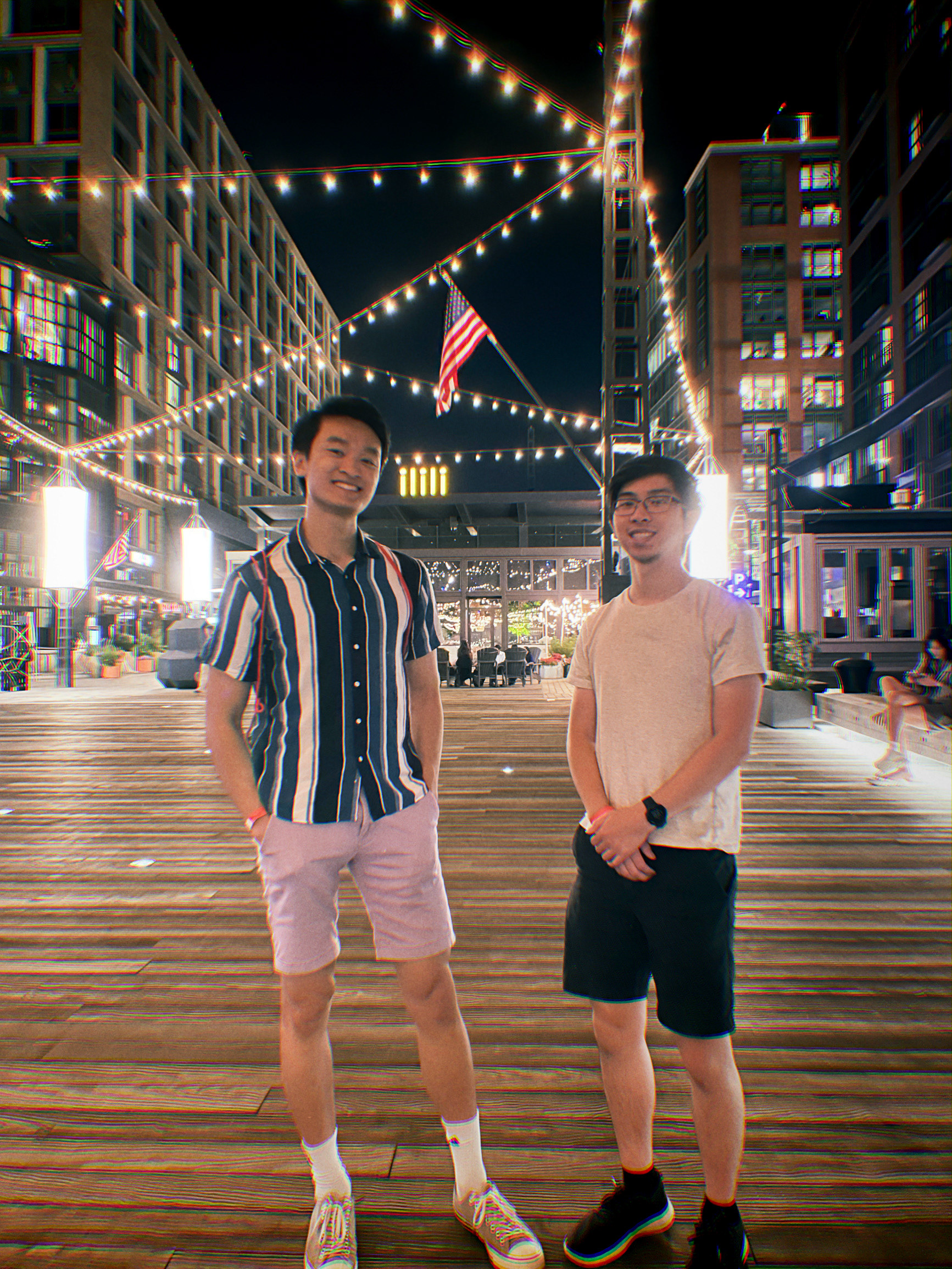 post concert night life by the Wharf