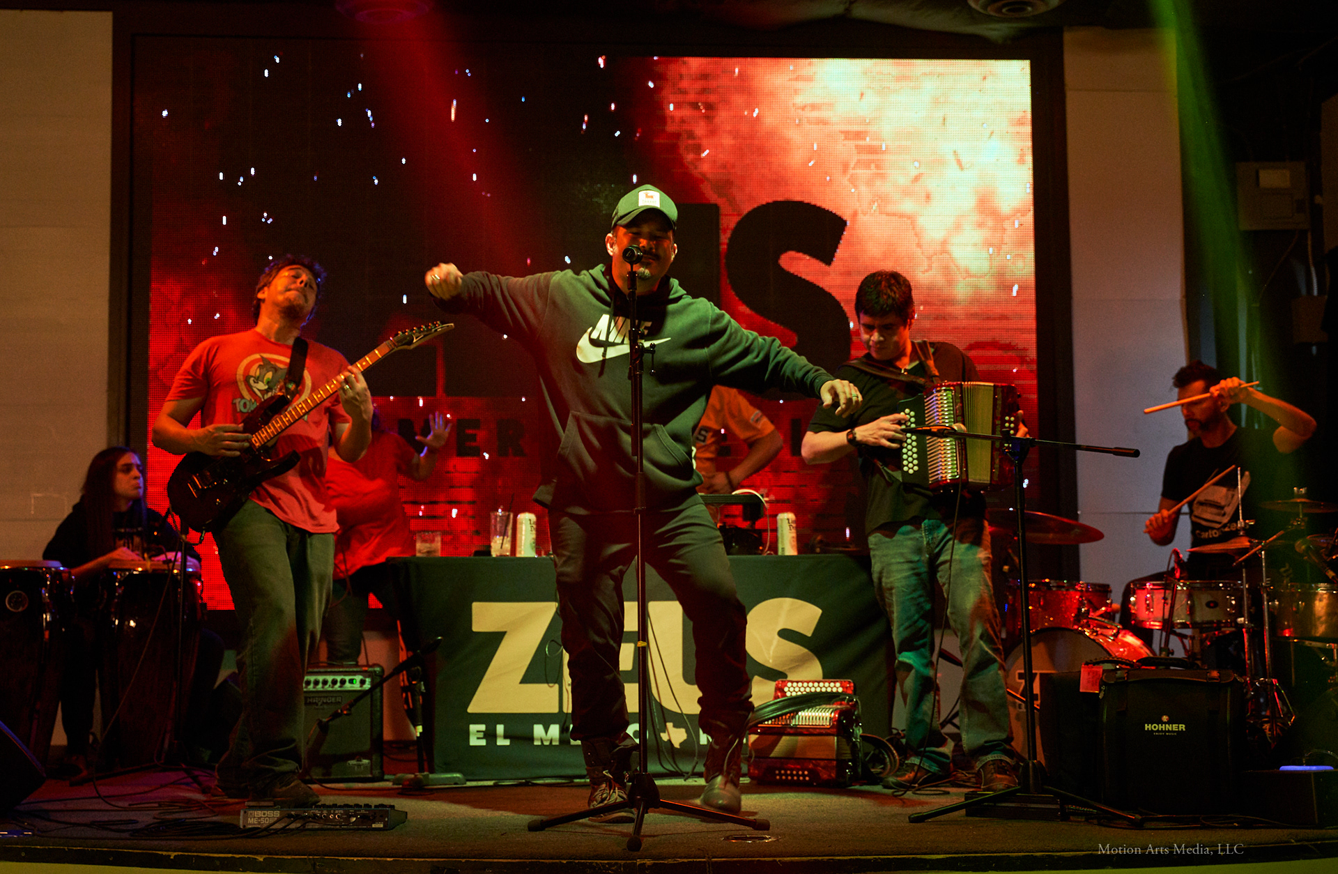 Zeus El Mero Necio Concert Rehearsal 2021