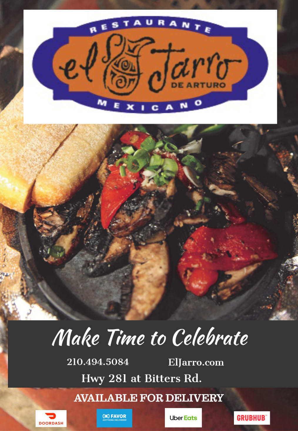 Ad for El Jarro Mexican Restaurant in San Antonio Woman Magazine