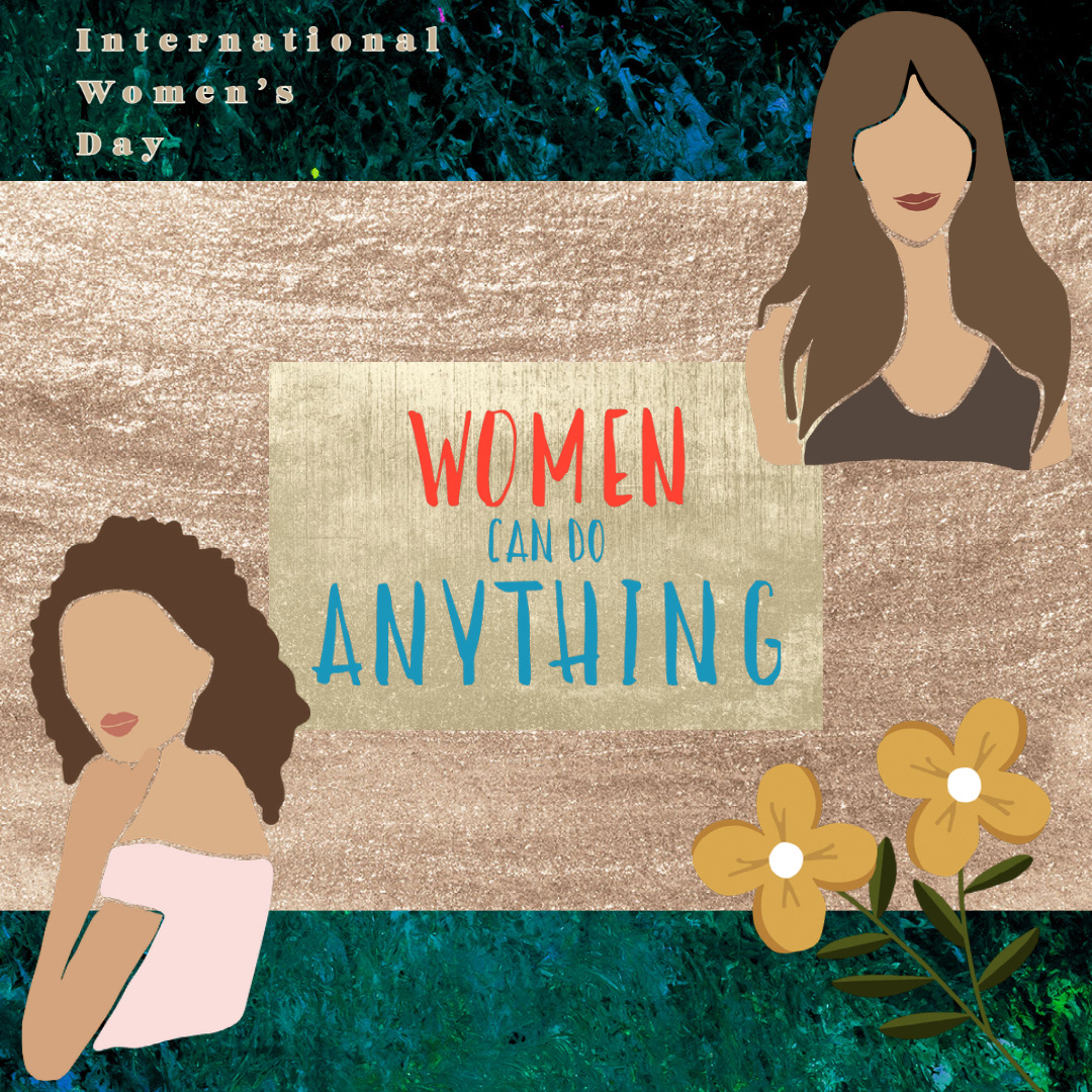 Graphic for International Women's Day