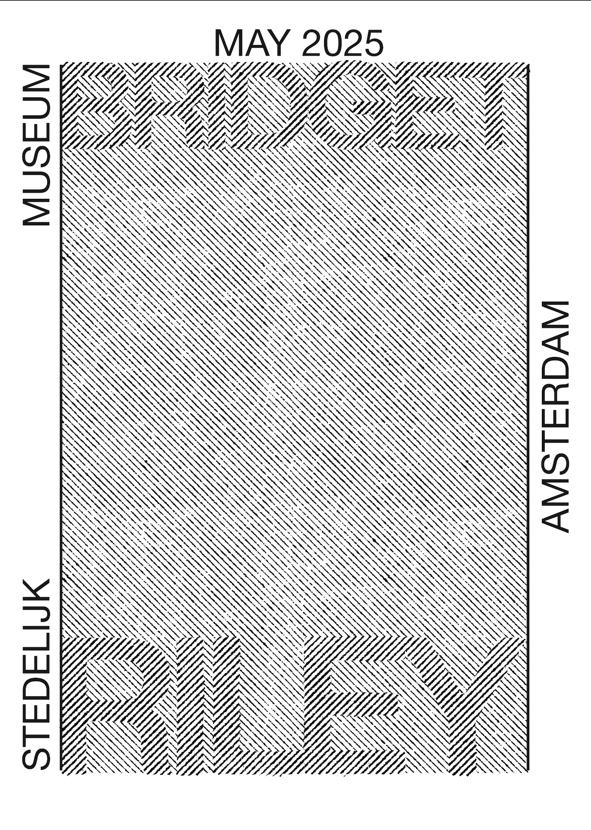 Bridget Riley inspired poster