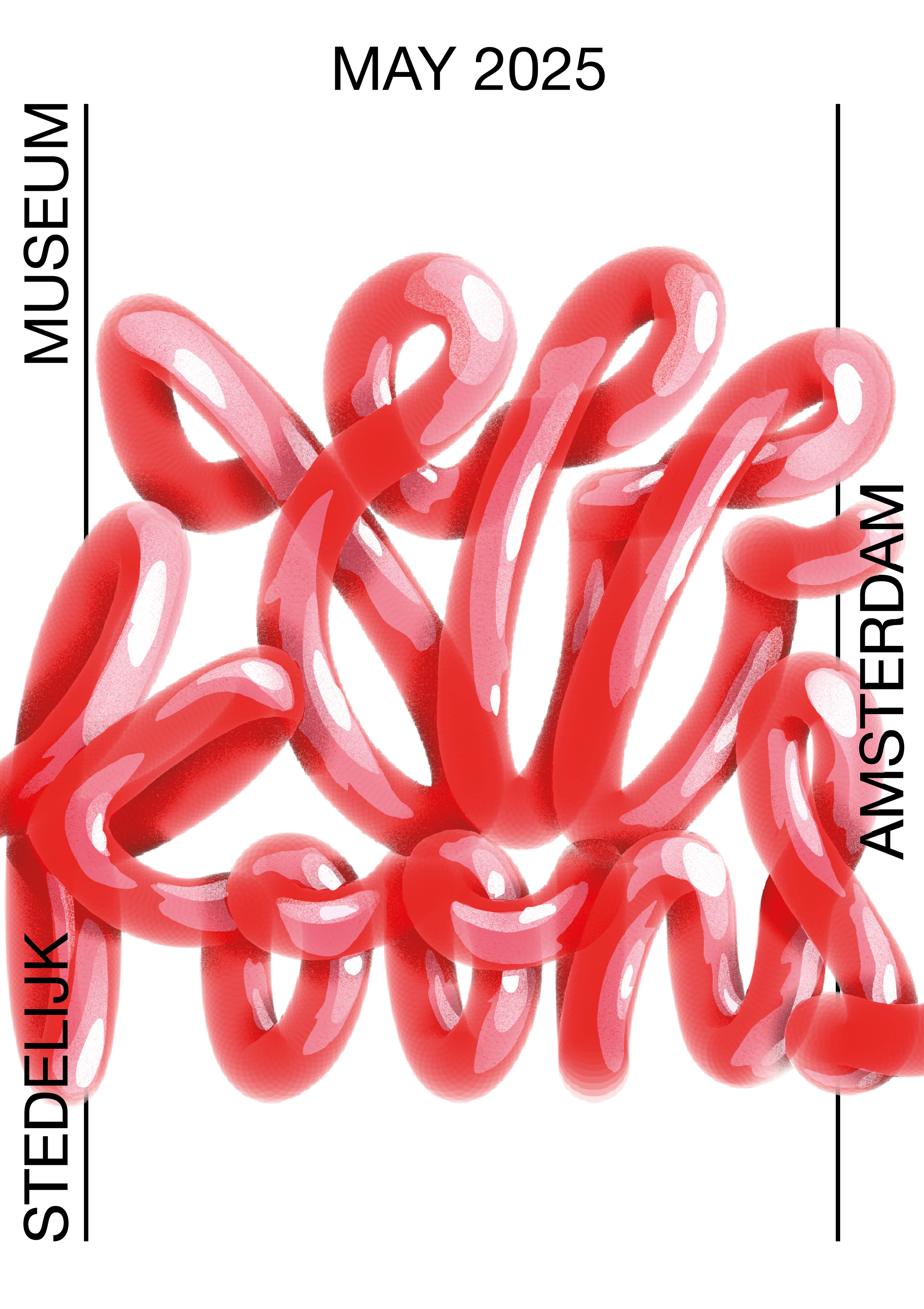 Jeff Koons inspired poster