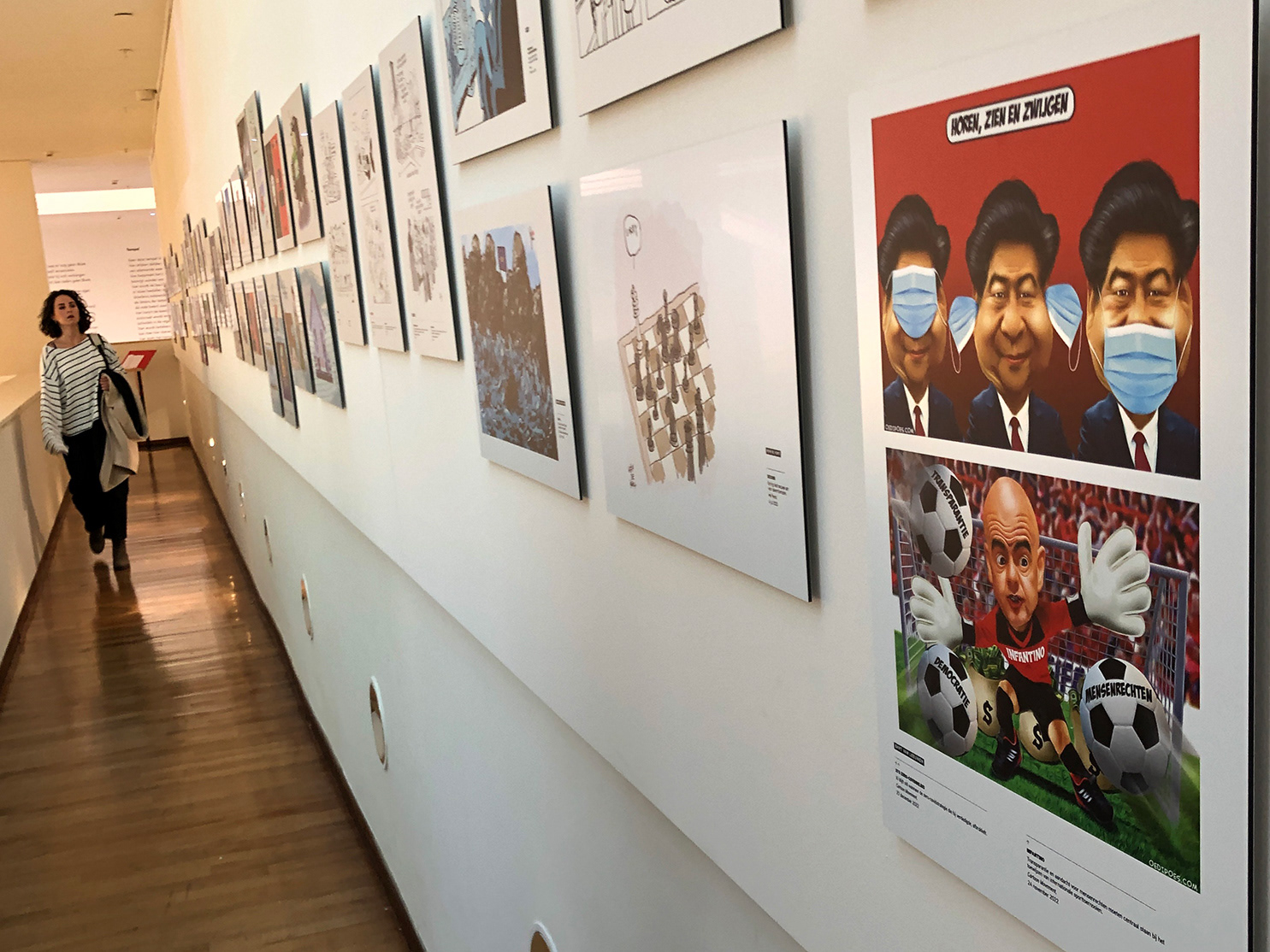 Expositie Inktspotprijs 2023 OBA Oosterdok