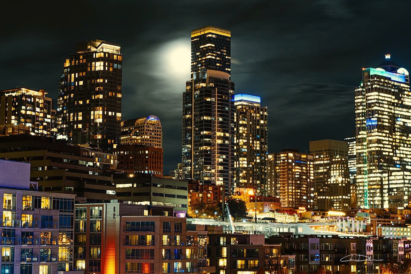 Seattle Moon