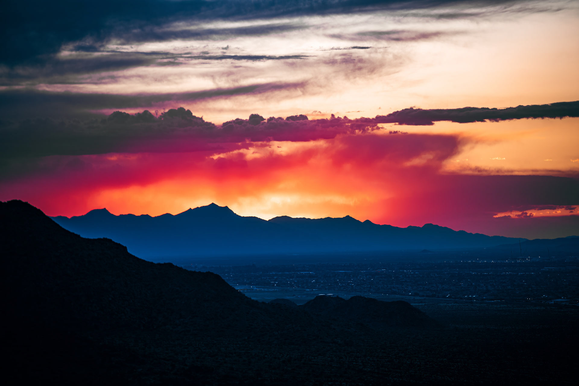 Fiery Sky