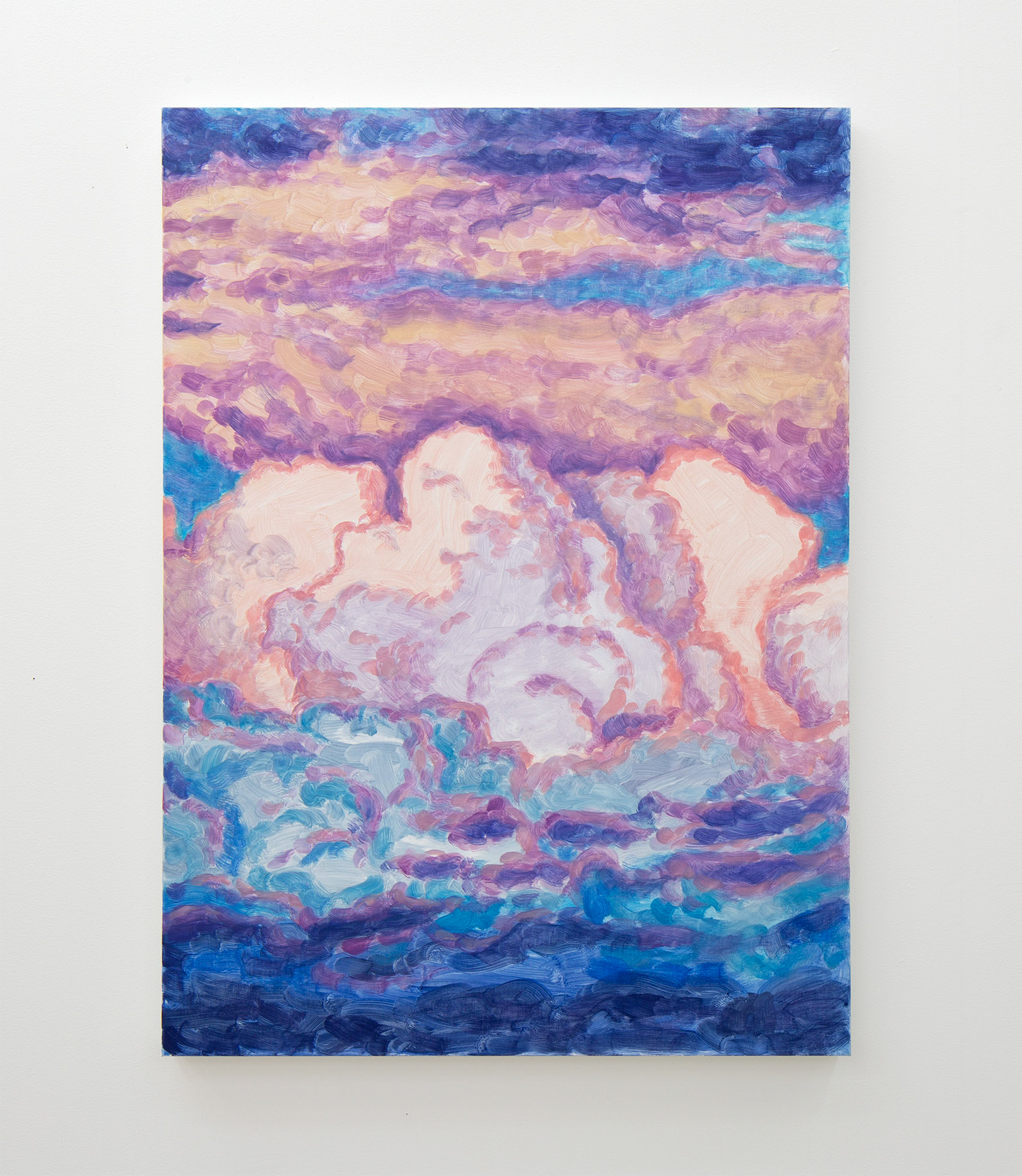 Clouds 2021 Olja på duk 110 x 80 cm