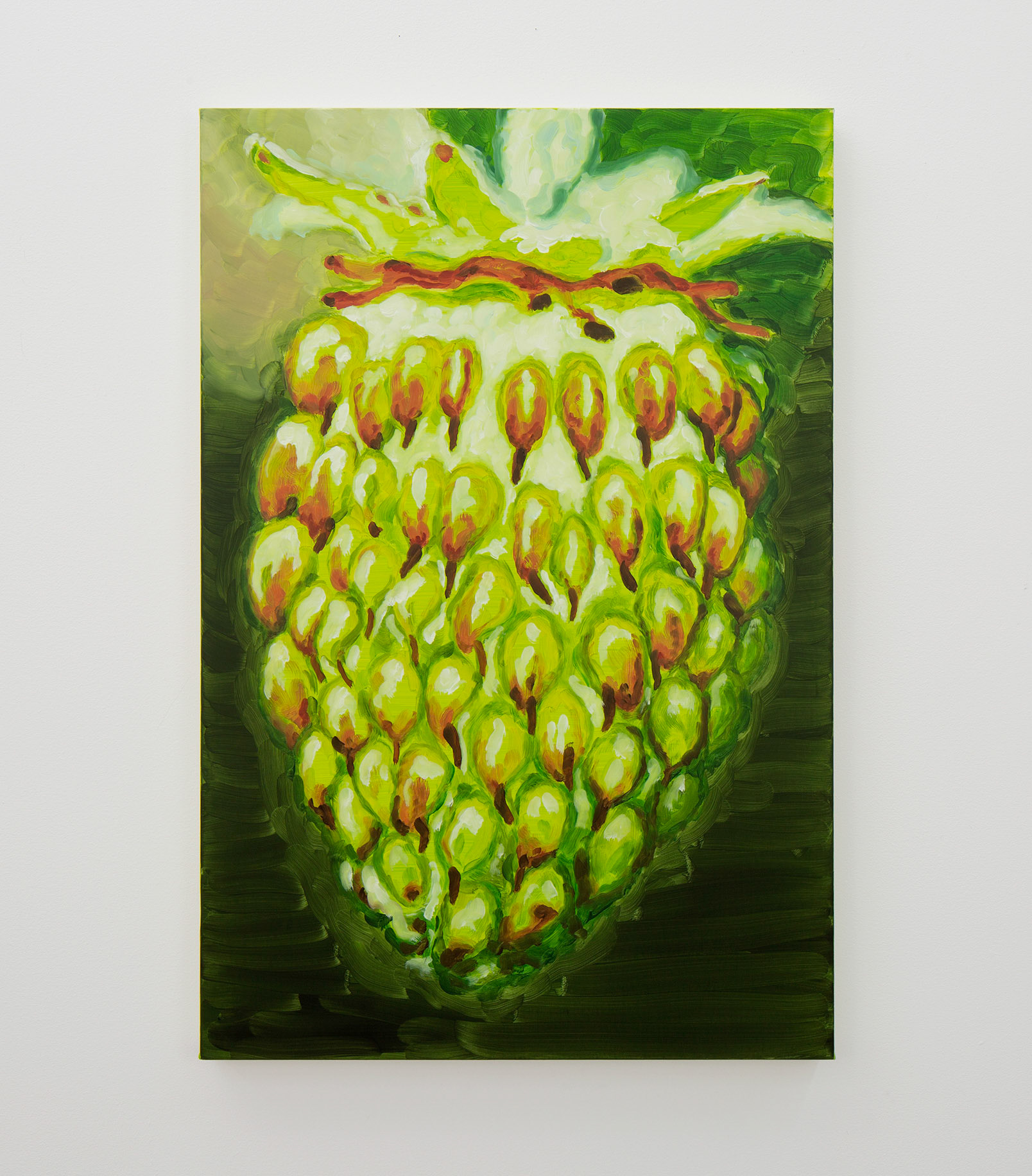 Wild Strawberry 2021 Olja på duk 90 x 60 cm