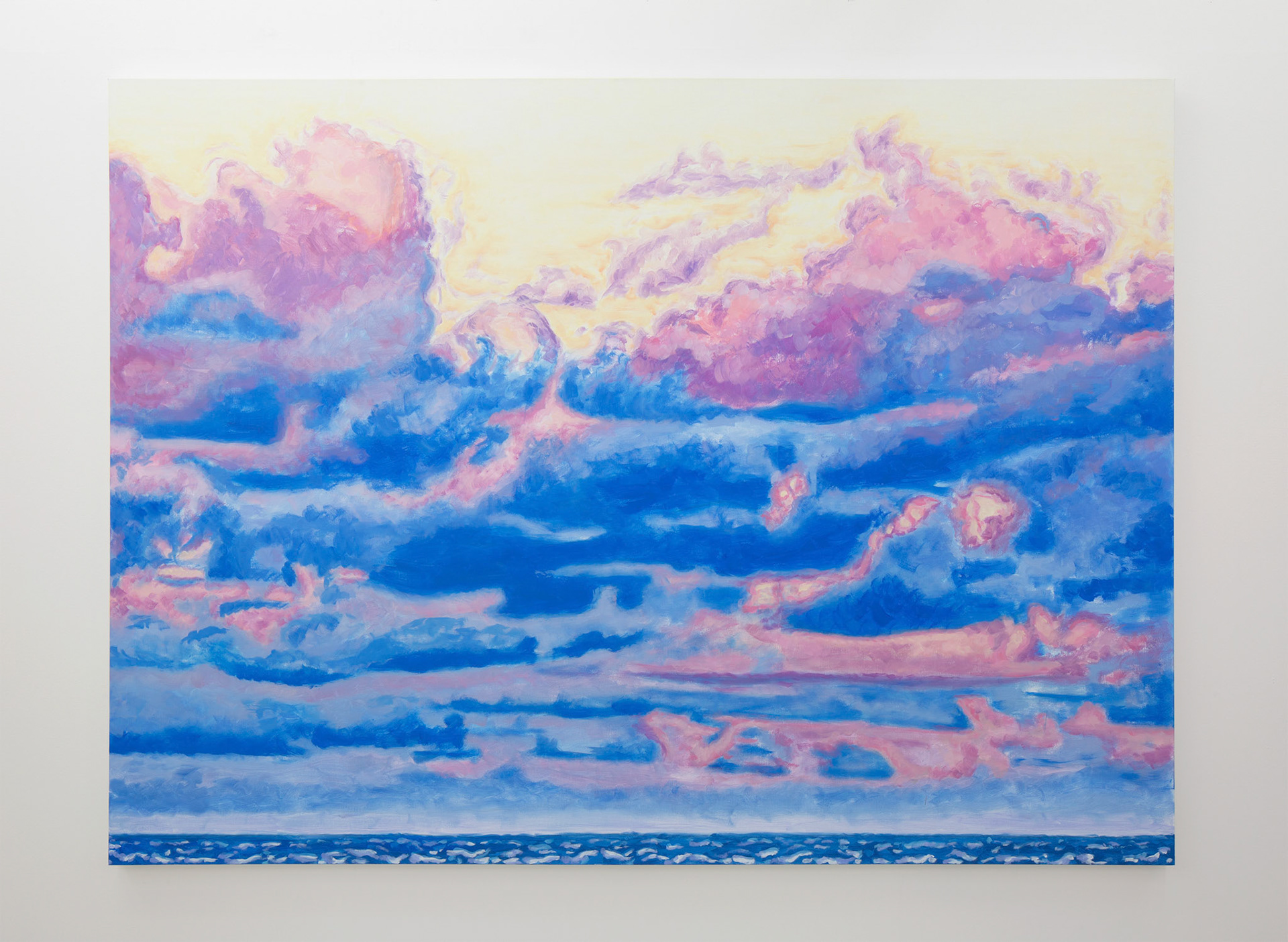 Clouds, 2021 Olja på duk 170 x 230 cm