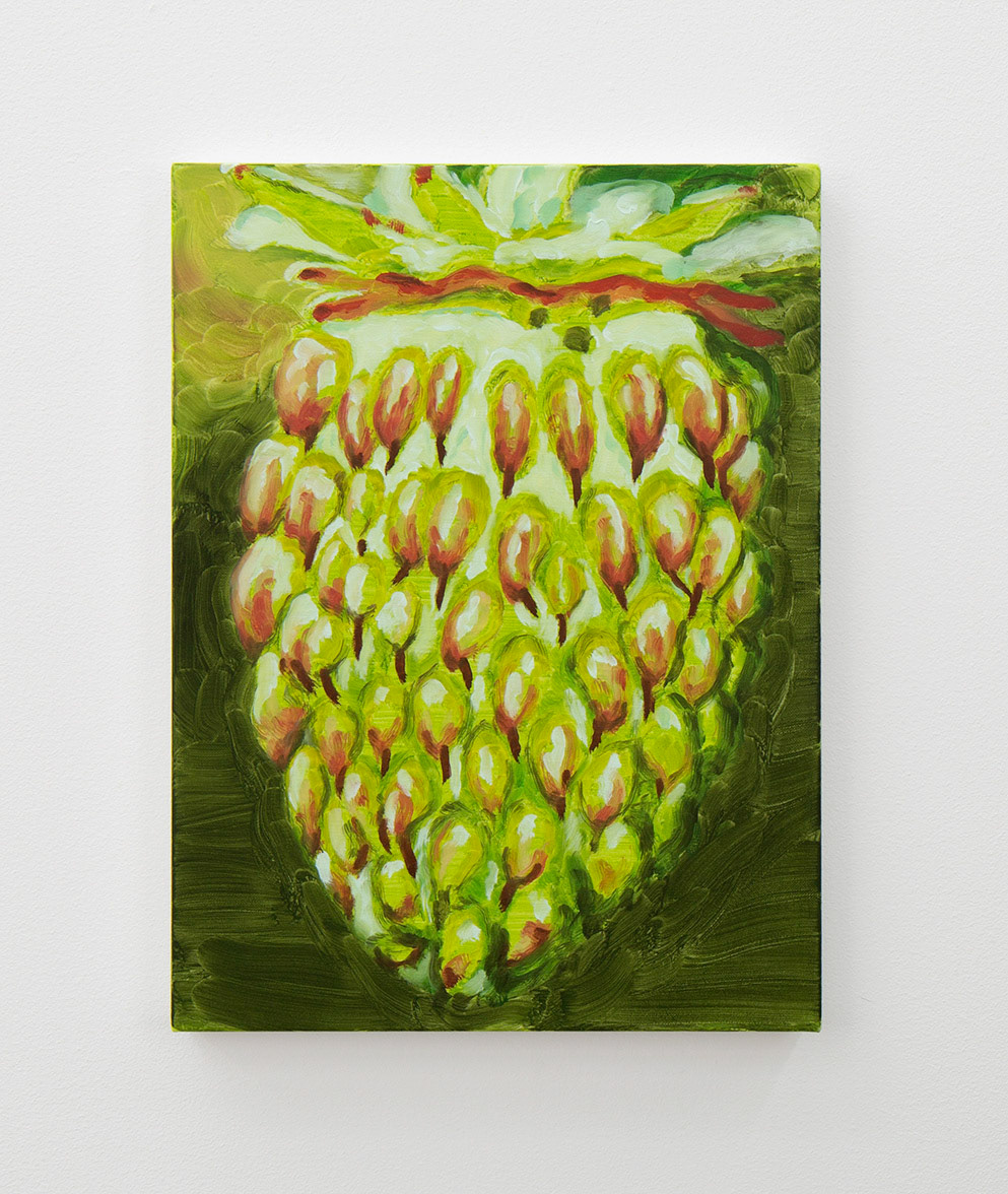 Wild Strawberry II, 2021 Olja på duk 40 x 30 cm