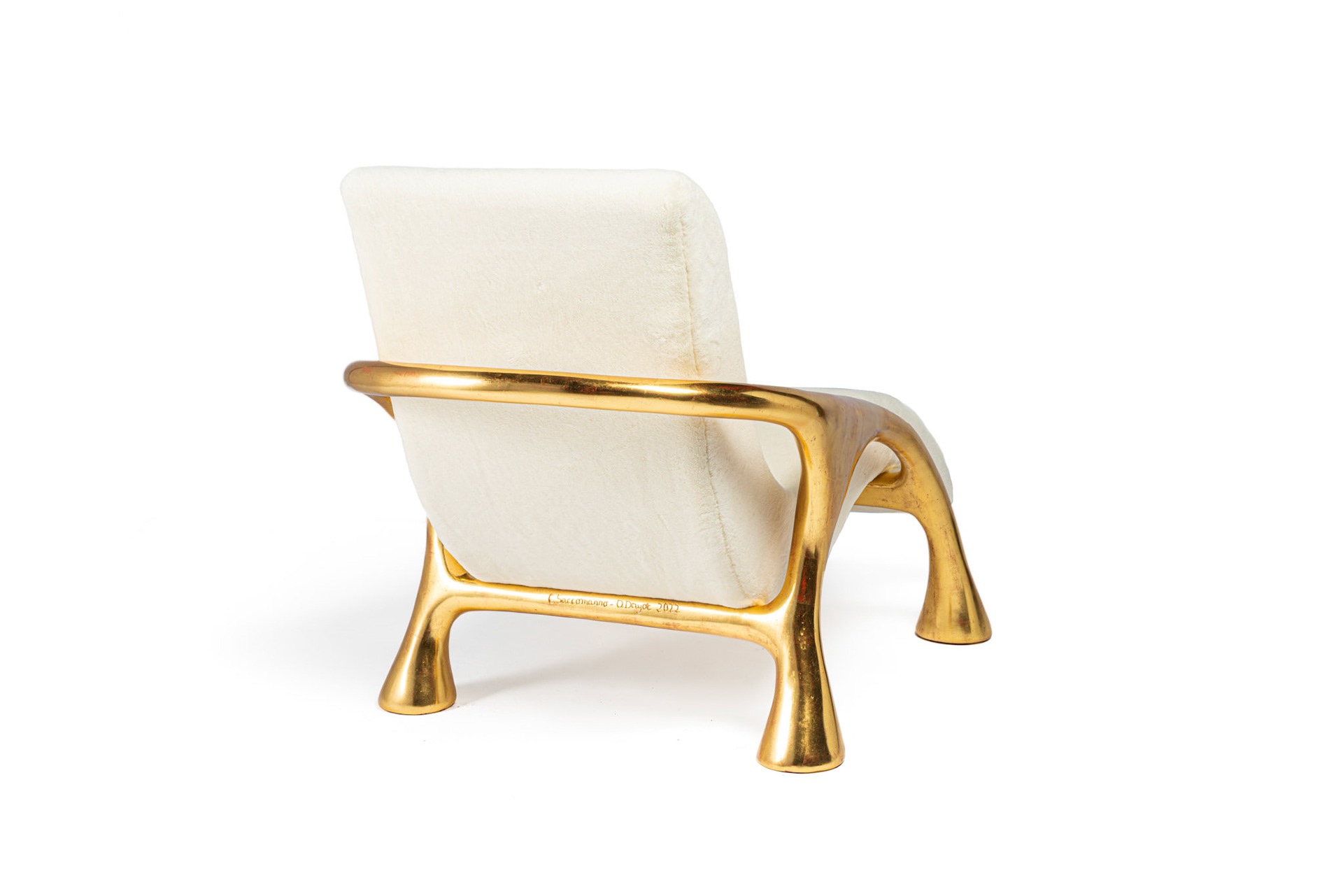 2 Yaka Gold Chairs