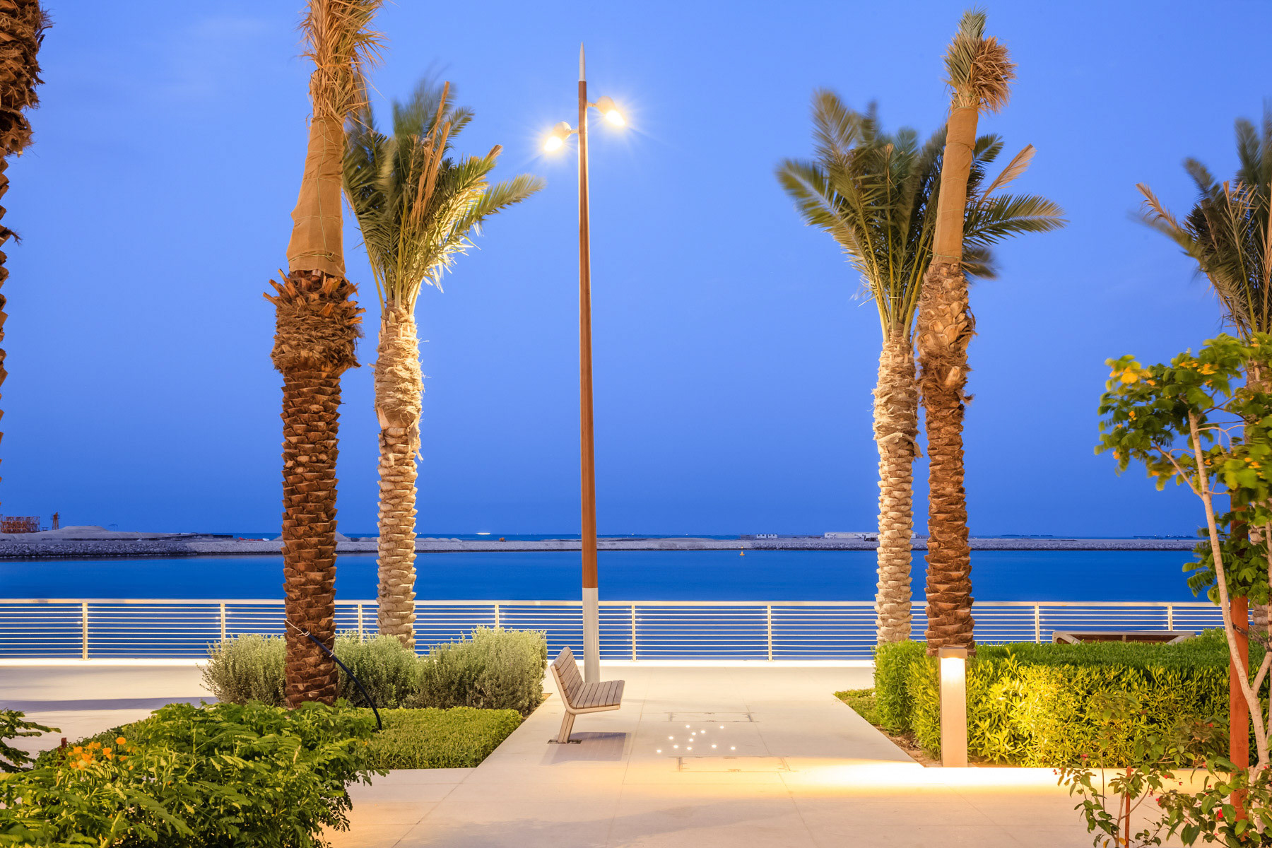 Aménagement paysager des espaces publics, Lusail, Qatar • AS. Architecture-Studio / Michel Desvigne Paysagiste