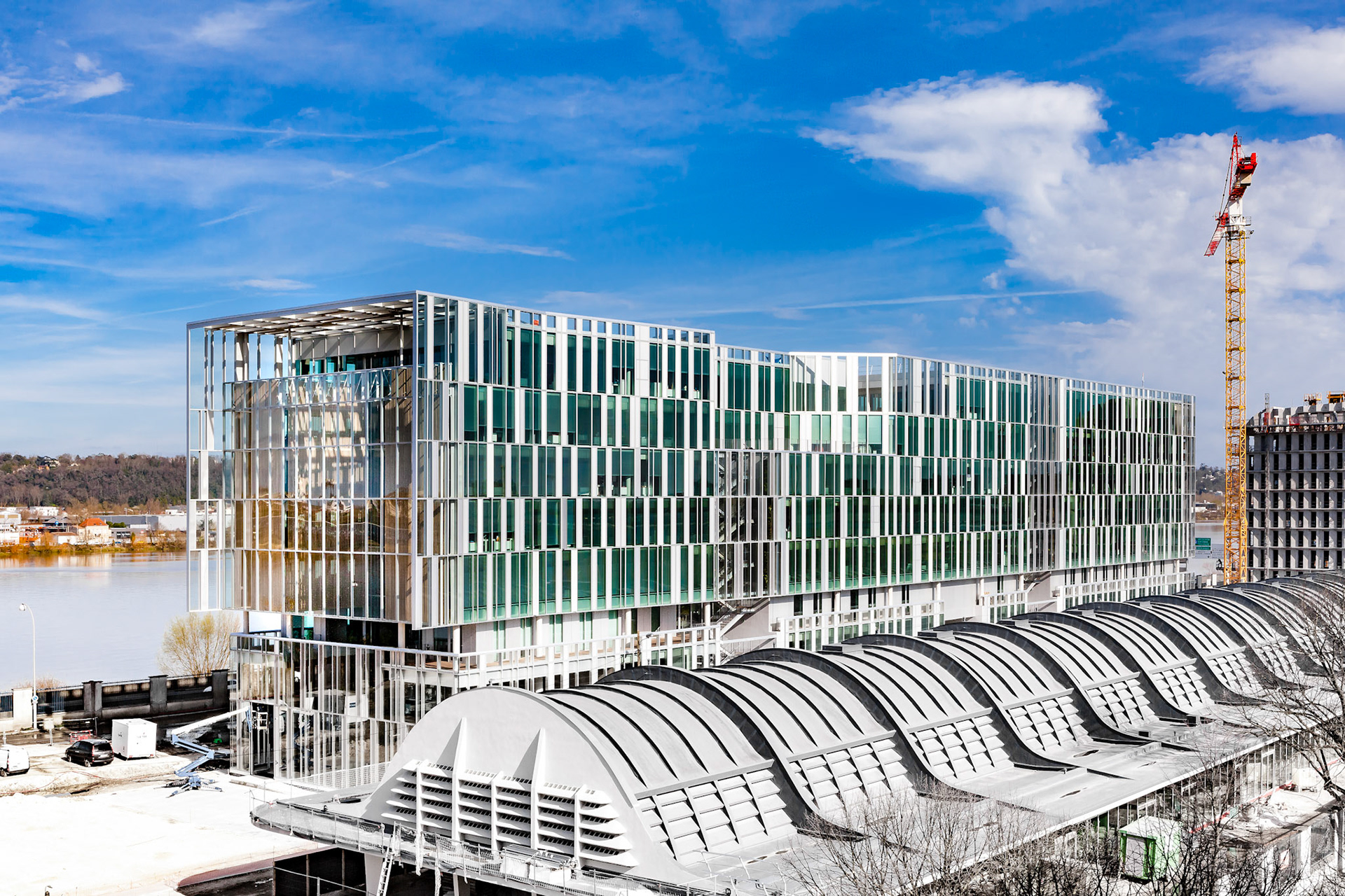 architecturestudio • Caisse d'Epargne Aquitaine Poitou Charente, Bordeaux • A.S. Architecture-Studio