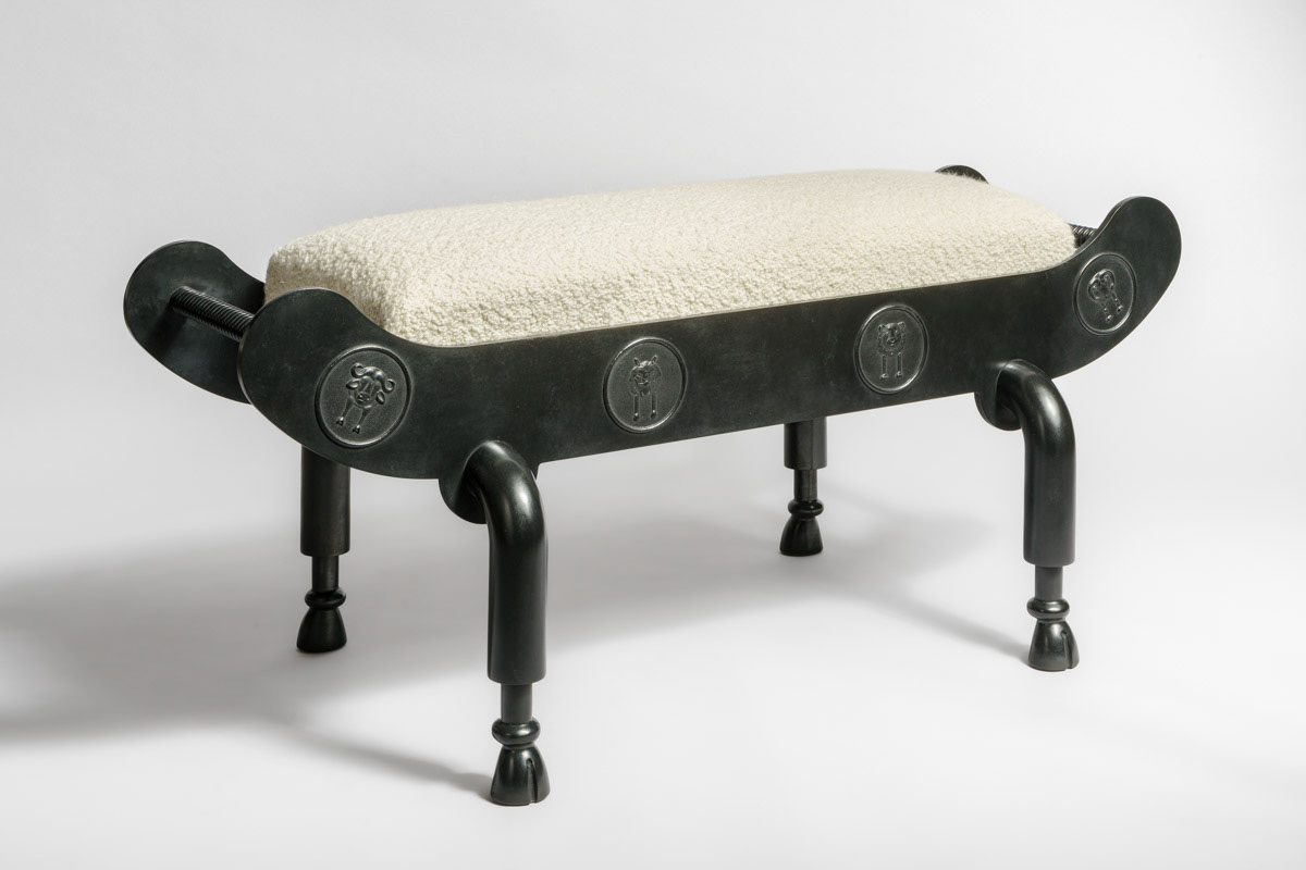 Jean-Marie Fiori • Tabouret Antique