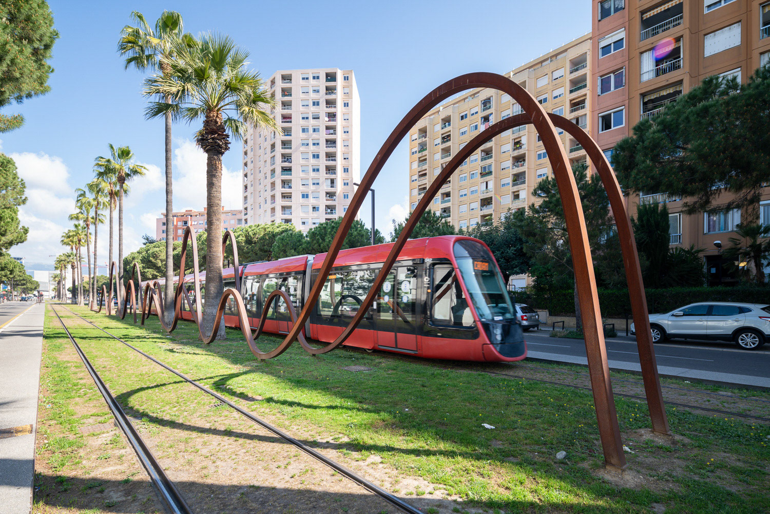Tramway Grand Arénas Nice Méridia