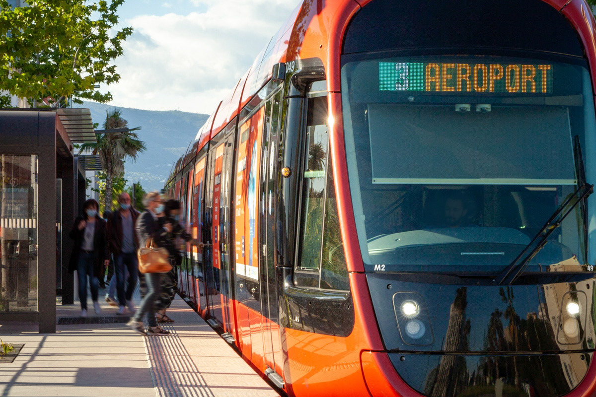 Tramway Grand Arénas Nice Méridia