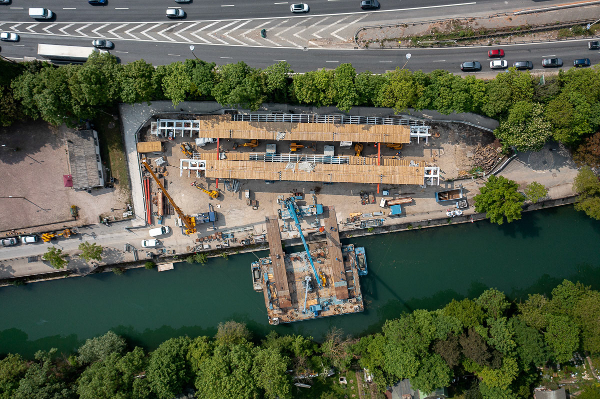 Lavigne Cheron • Passerelle du Pont de Nogent, Nogent-sur-Marne