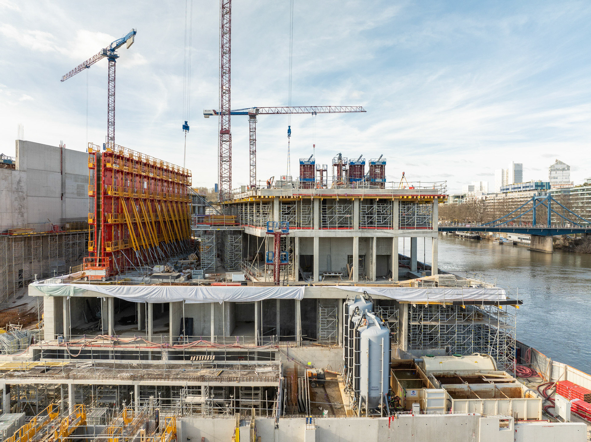 RCR Arquitectes / Calq Architecture / Baumschlager Eberle Architekten • Pointe des Arts Ile Seguin, Boulogne-Billancourt