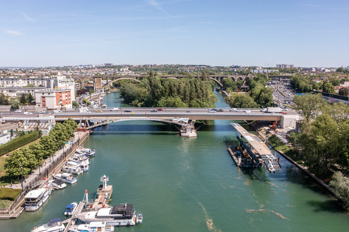 Lavigne Cheron • Passerelle du Pont de Nogent, Nogent-sur-Marne