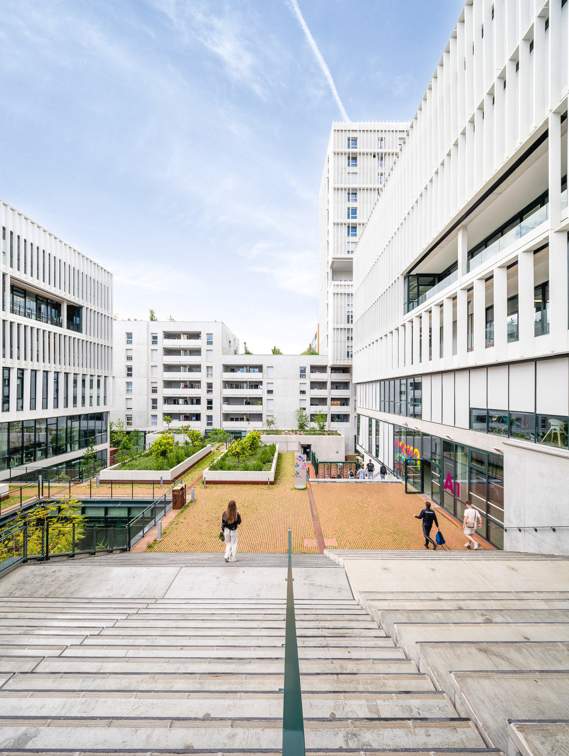 ABC Architectes + Corinne Vezzoni &amp; Associés • Campus Sud des Métiers, Nice