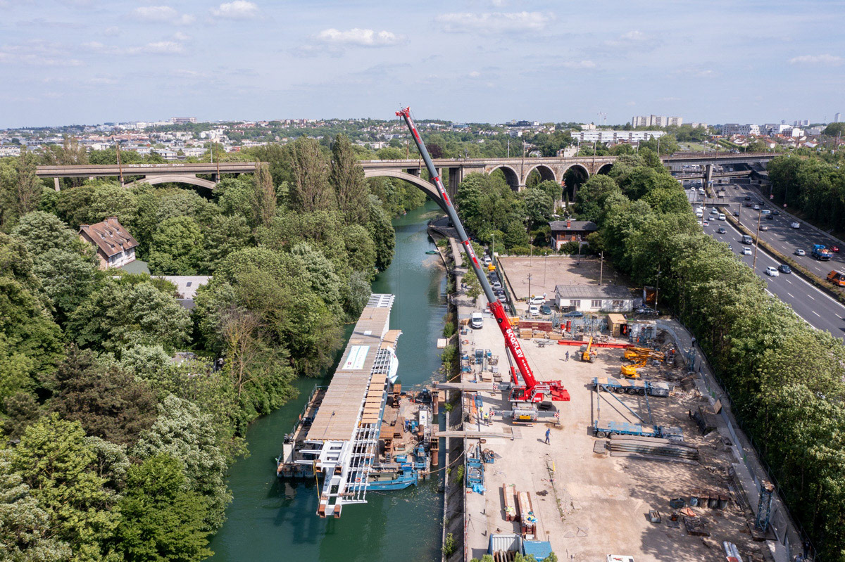 Lavigne Cheron • Passerelle du Pont de Nogent, Nogent-sur-Marne