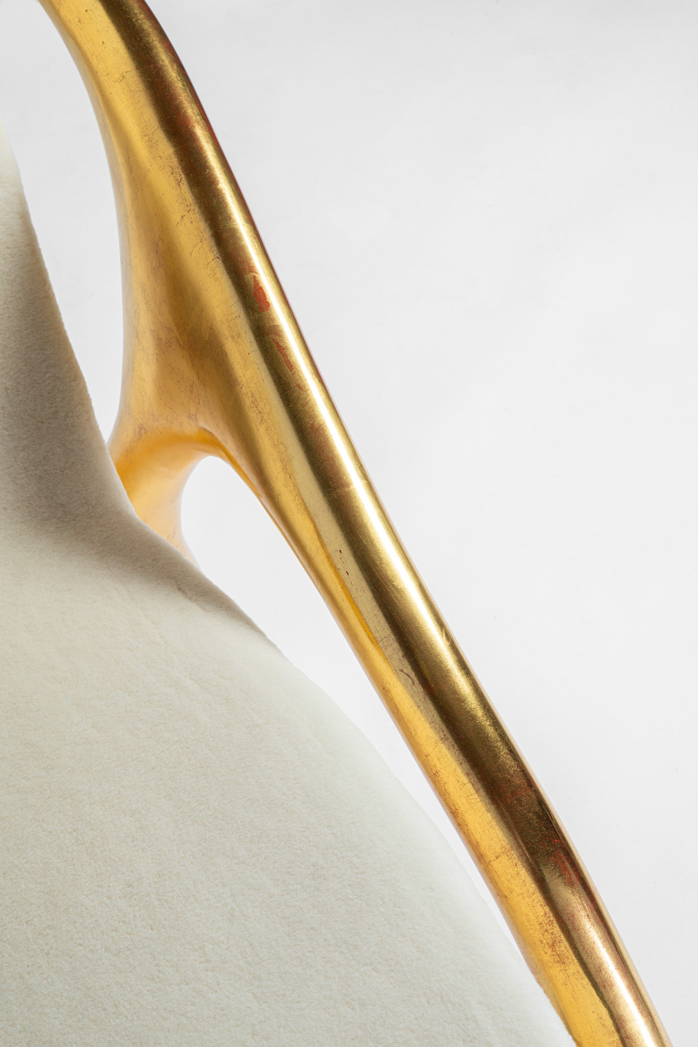 Saccomanno-Dayot • 2 Yaka Gold Chairs