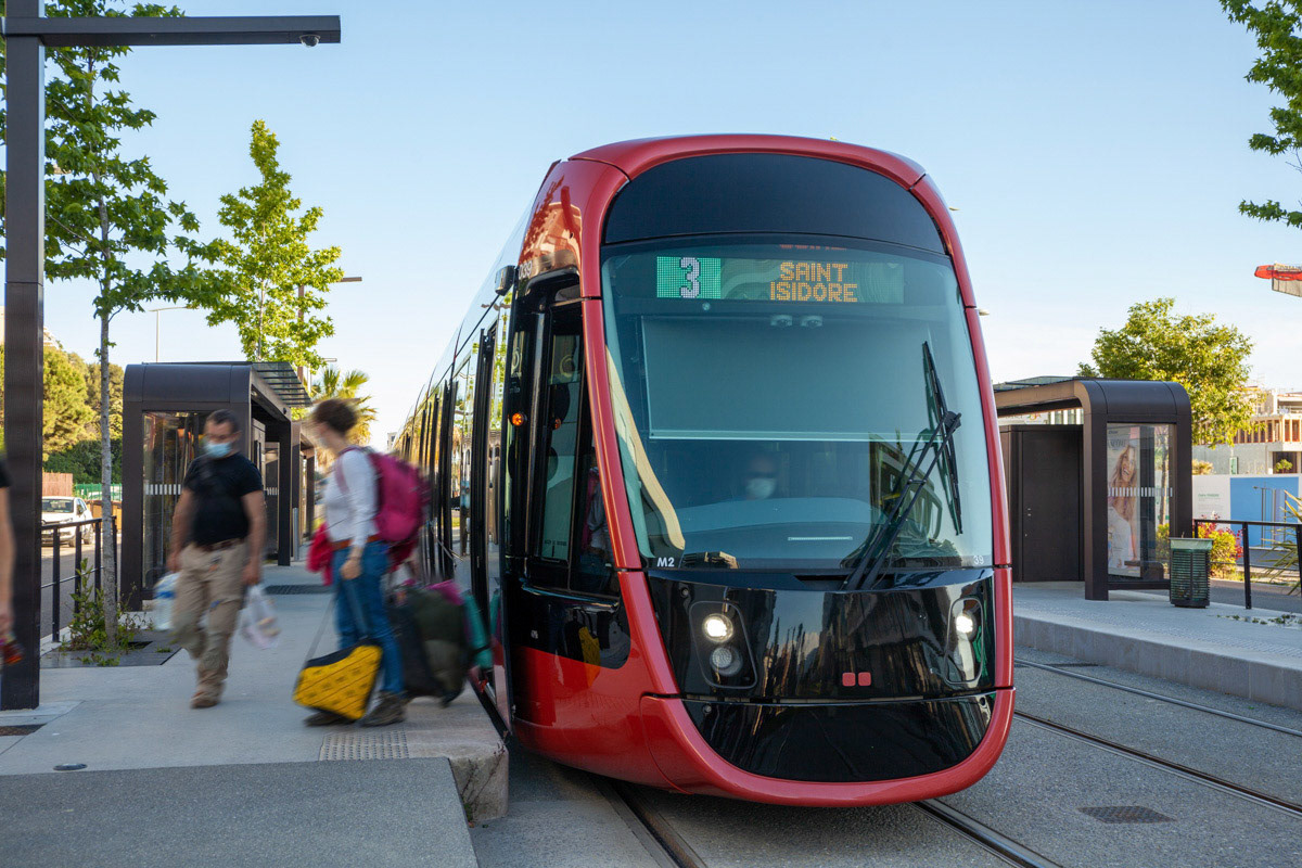 Tramway Grand Arénas Nice Méridia
