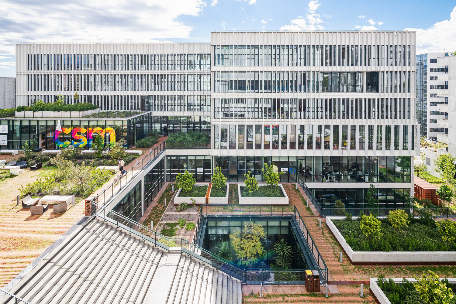ABC Architectes + Corinne Vezzoni &amp; Associés • Campus Sud des Métiers, Nice