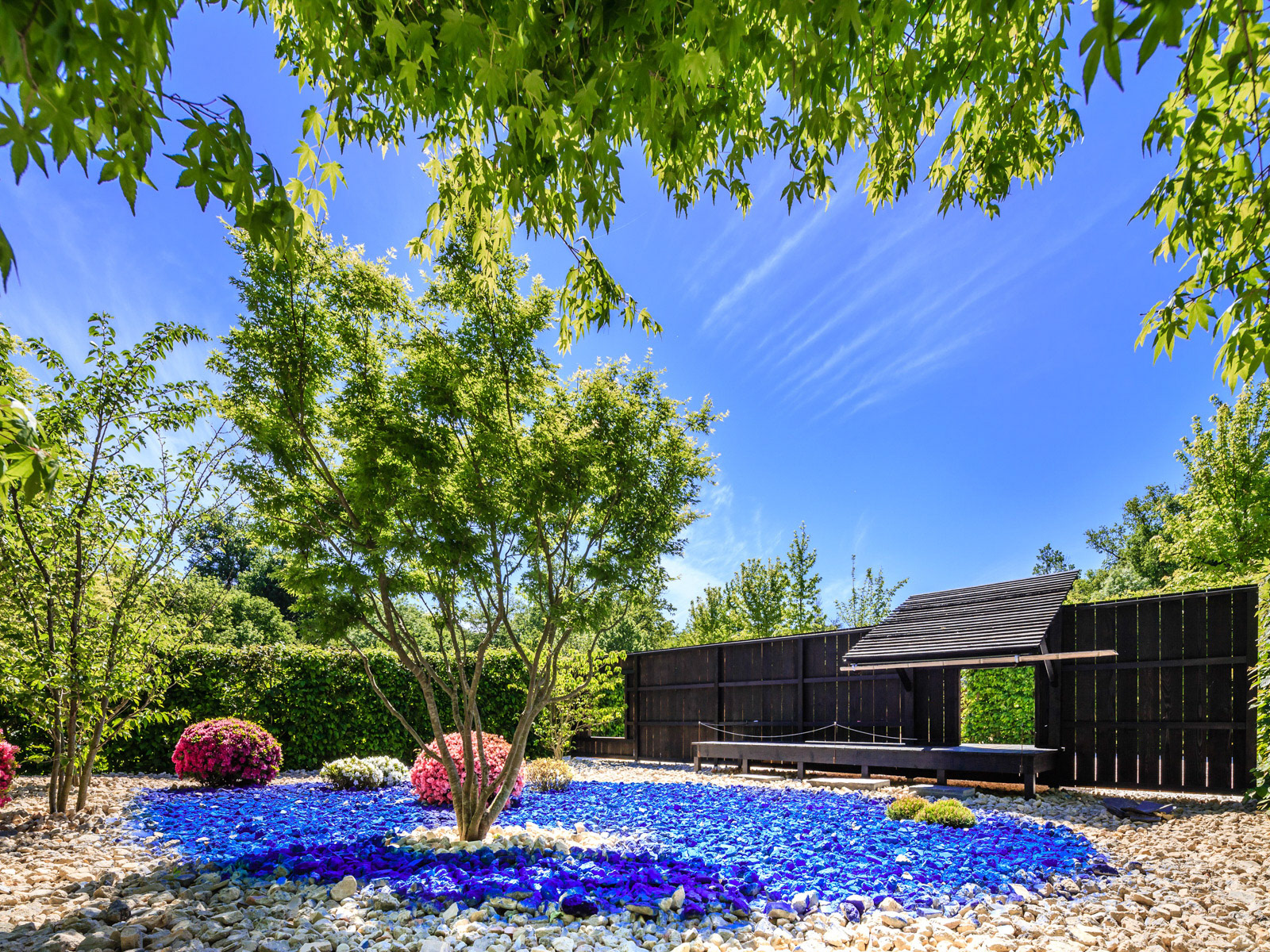 Le Jardin du Présent Intensément - Festival des Jardins de Chaumont sur Loire 2018 • Florence Mercier -  Manuel Tardits (Mikan) - Nicolas Fiévé - Frank Salama